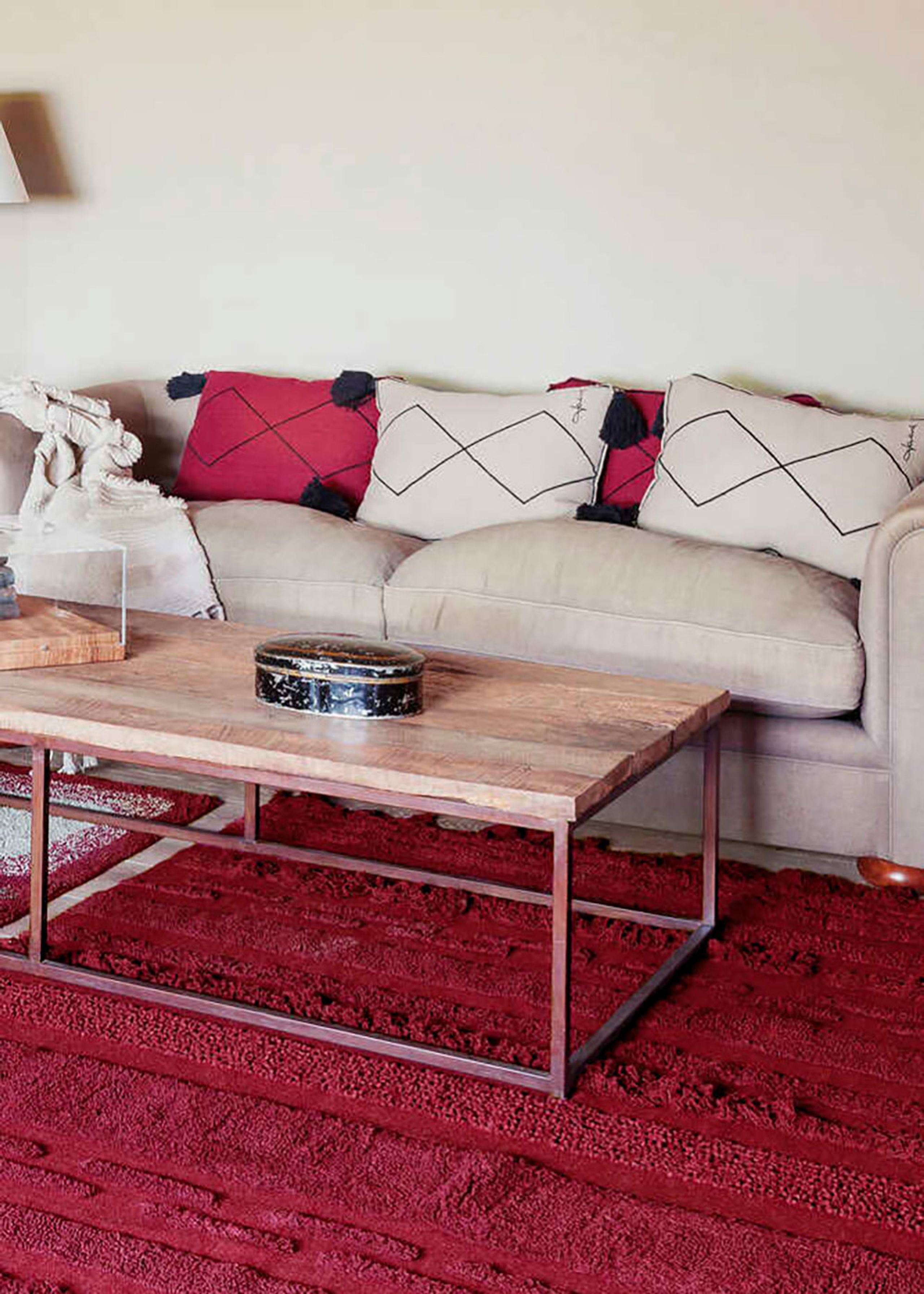 Lorena Canals - Teppich - Washable Rug Air - Savannah Red - Small