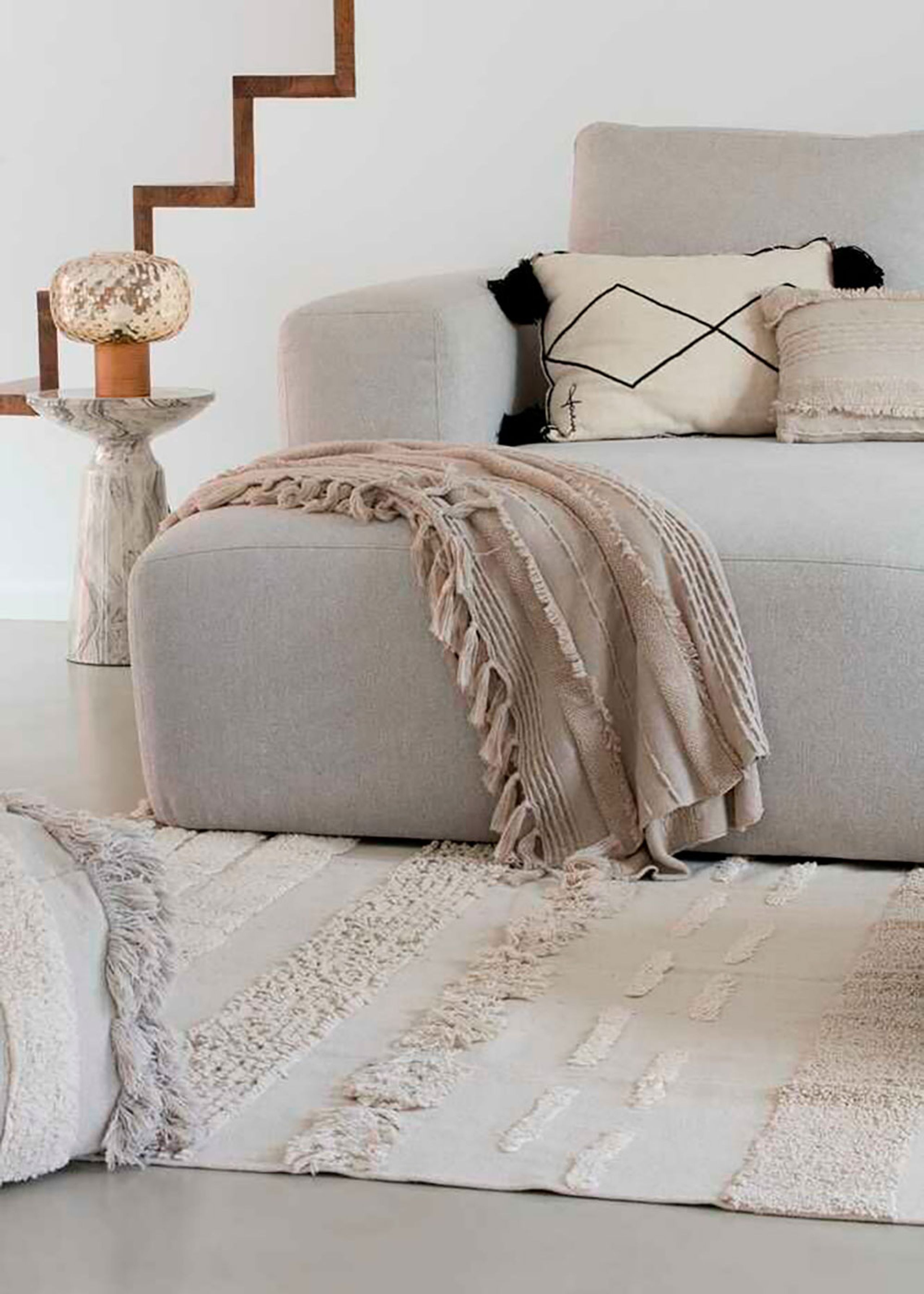 Lorena Canals - Rug - Washable Rug Air - Natural - Small