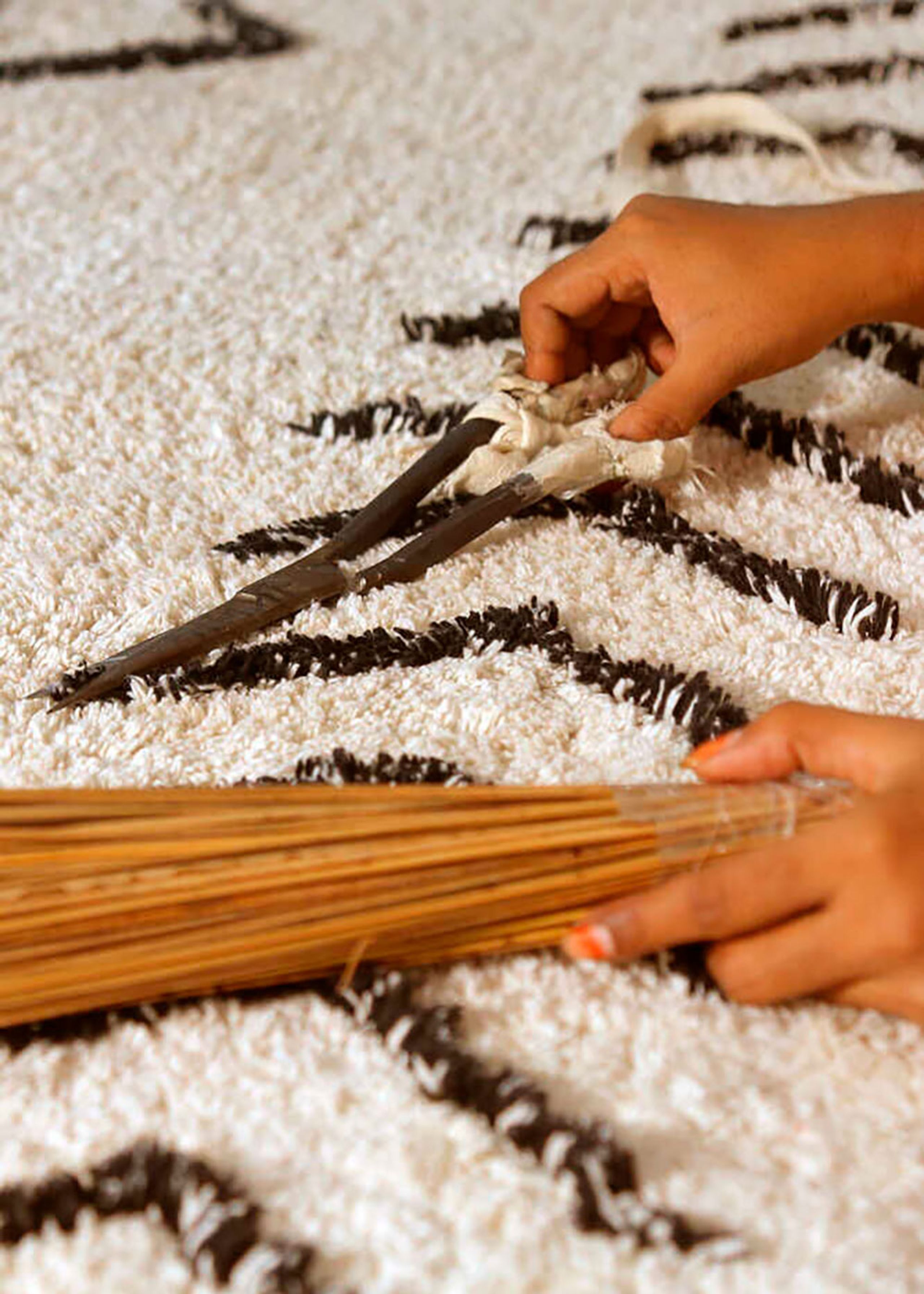 Lorena Canals - Tapis - Washable Rug Bereber Rhombs - Rhombs