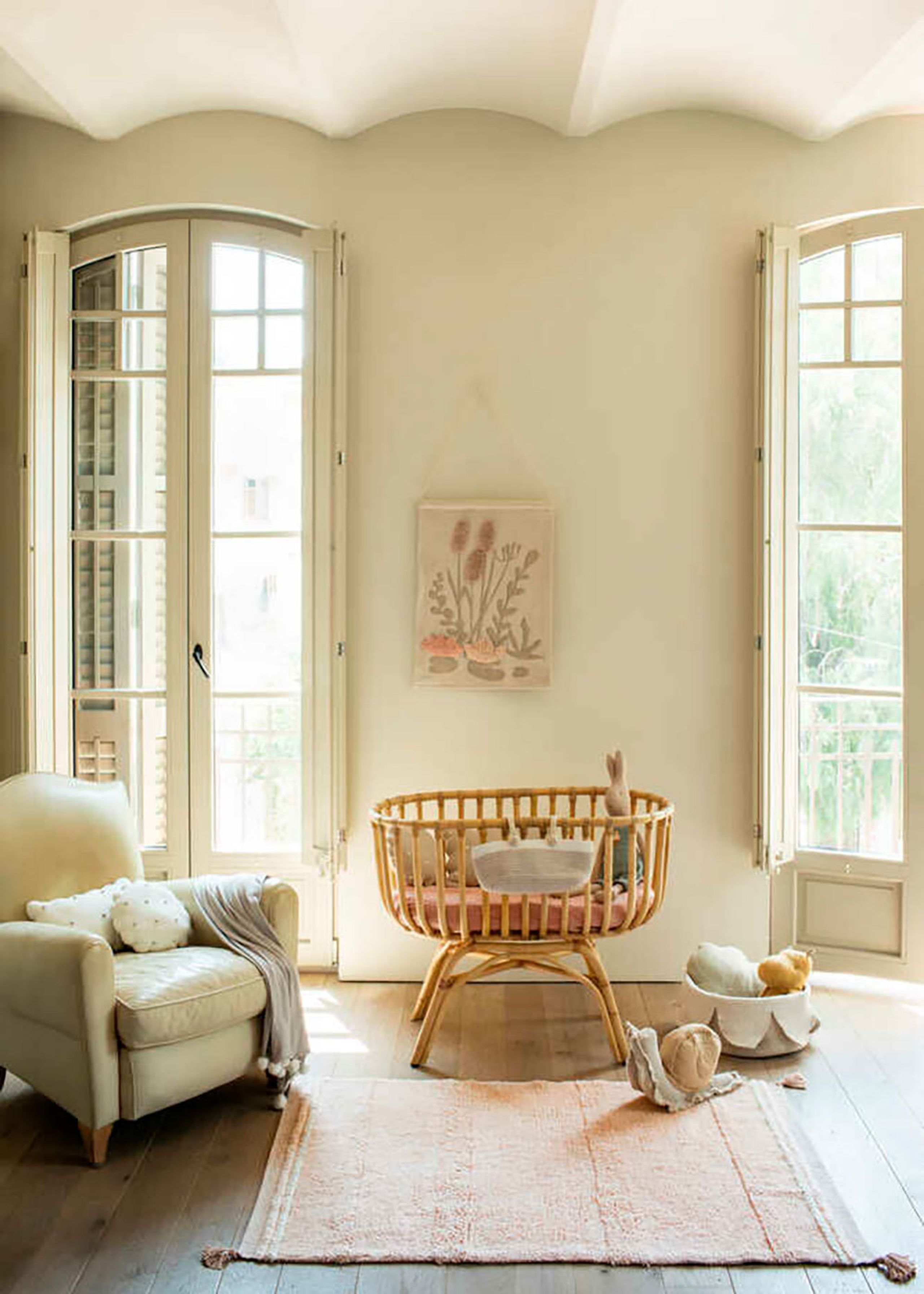 Lorena Canals - Rug - Washable Rug Bloom - Rose - Rose