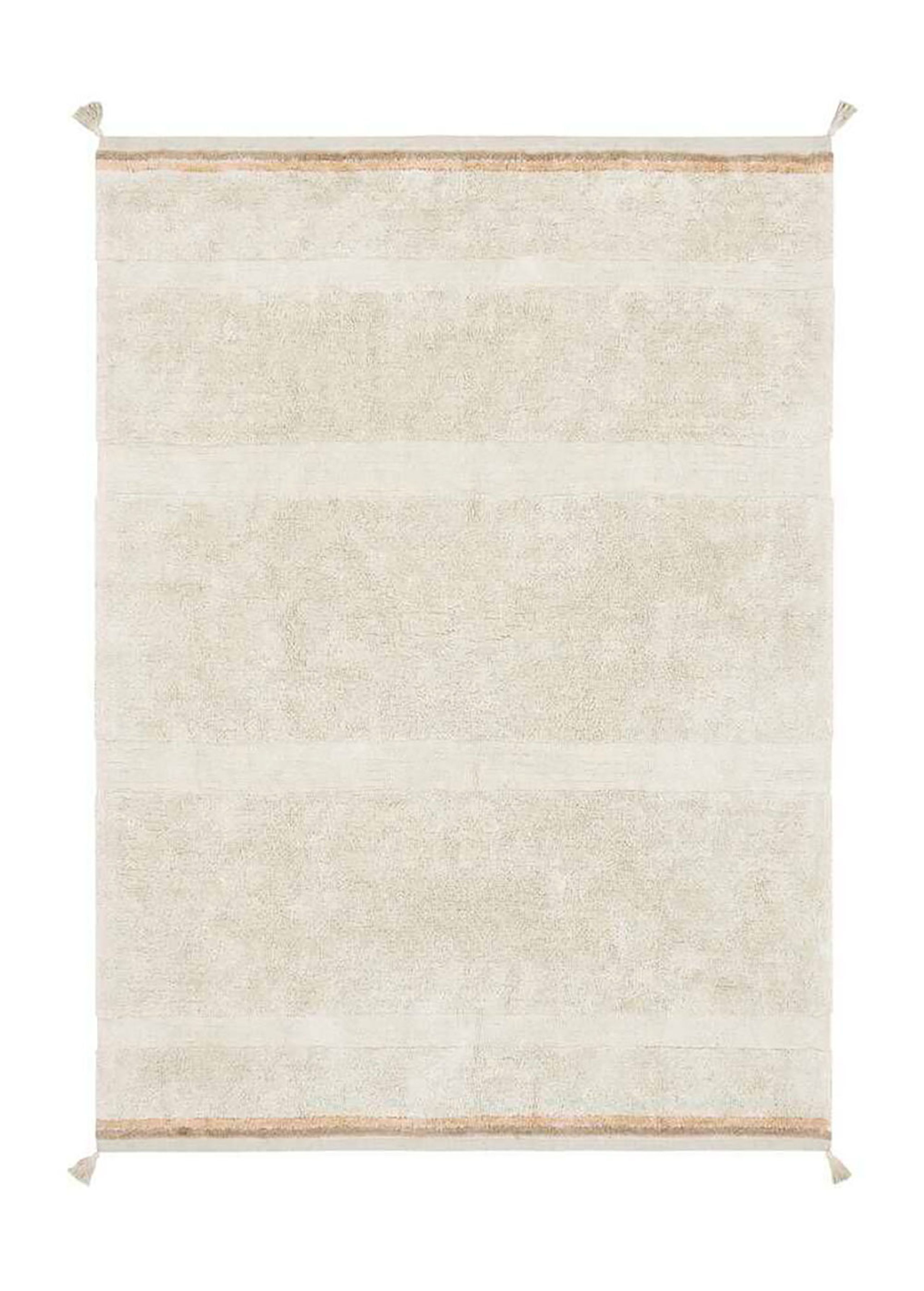 Lorena Canals - Teppich - Washable Rug Bloom - Natural - X-Small