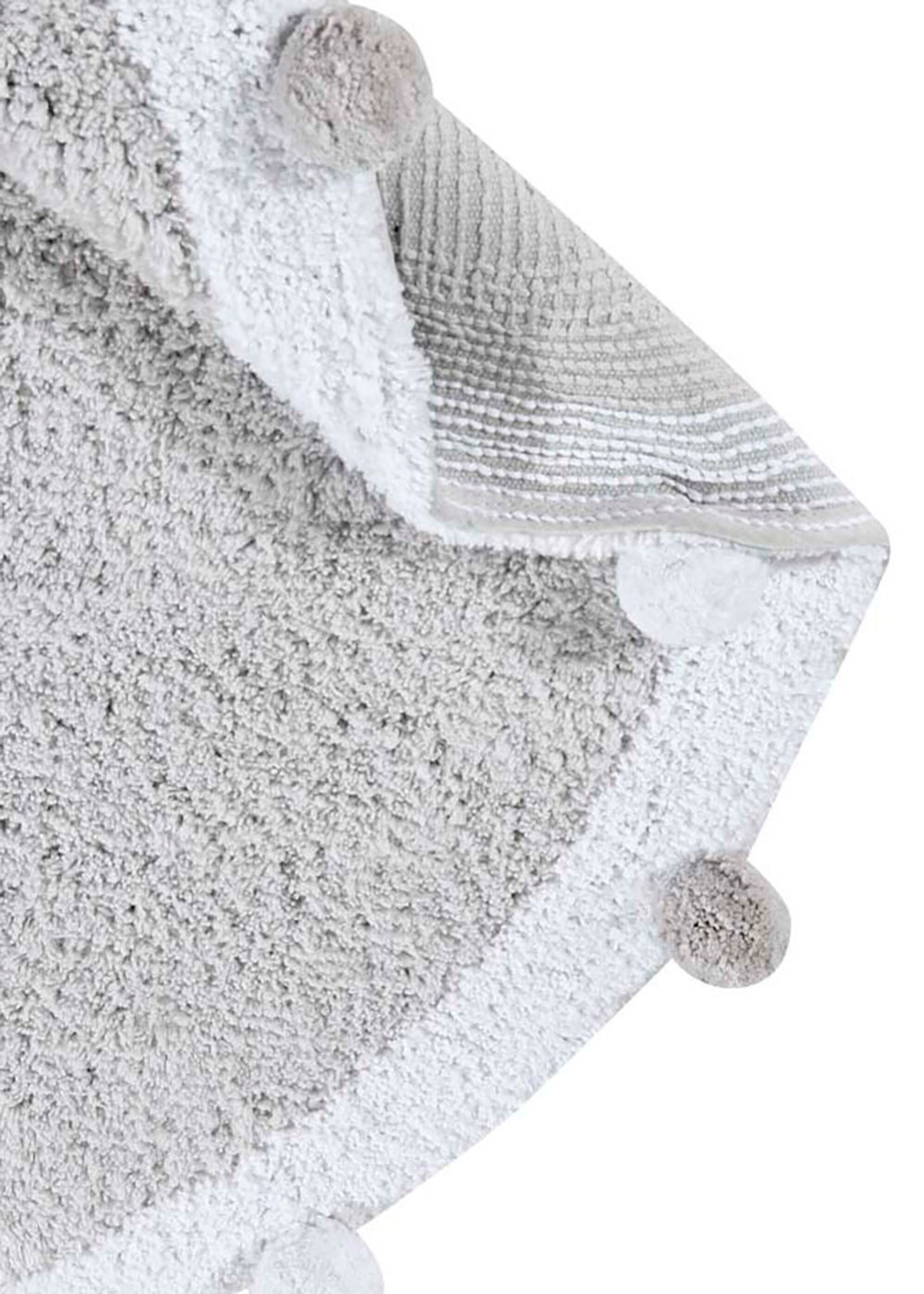 Lorena Canals - Tapis - Washable Rug Bubbly - Gris claro / Light Grey