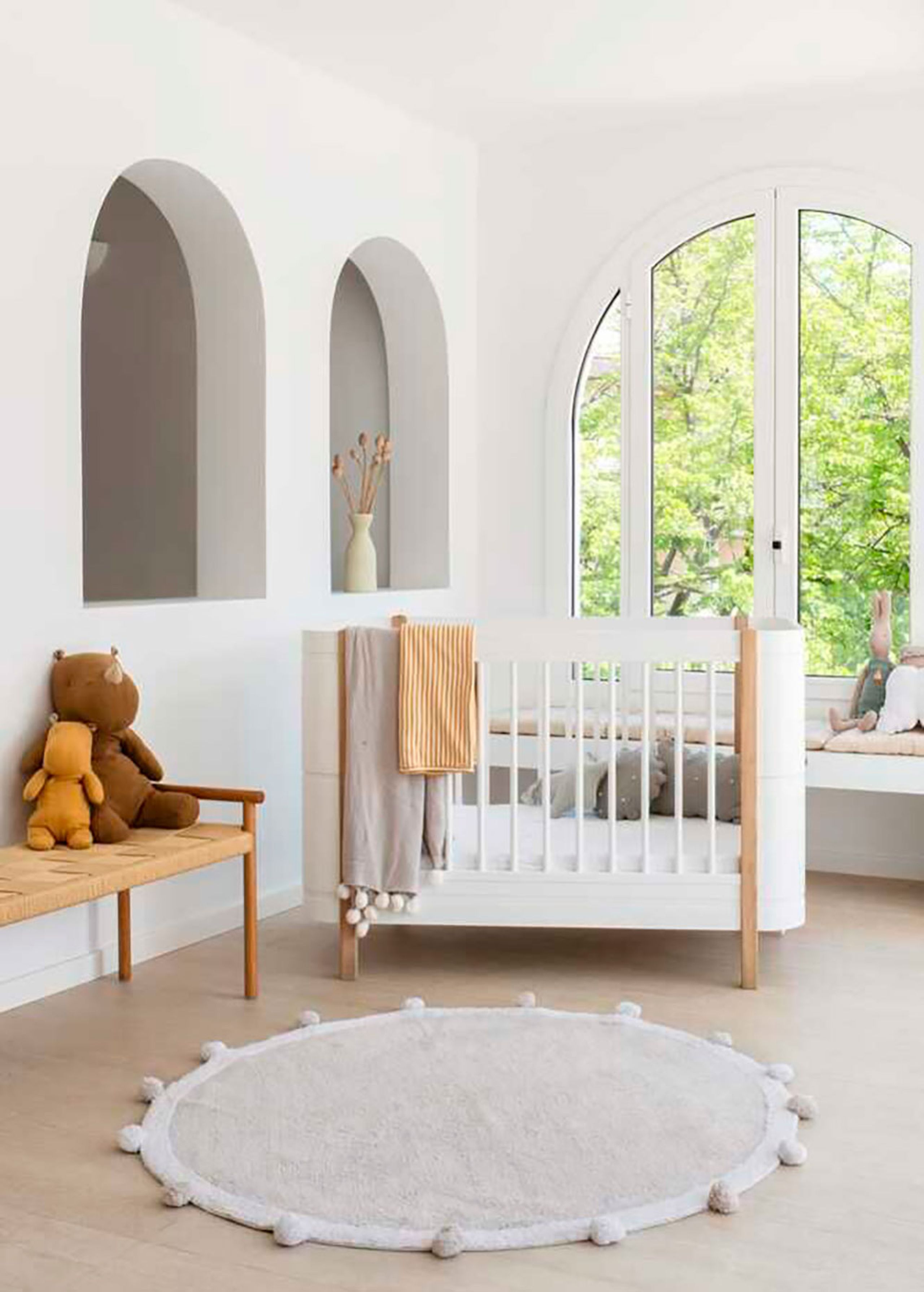 Lorena Canals - Tapis - Washable Rug Bubbly - Gris claro / Light Grey