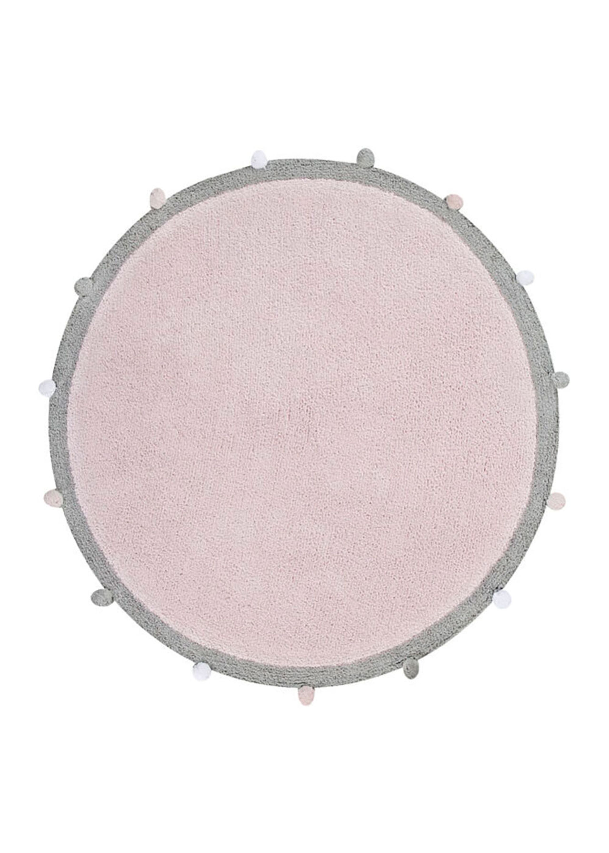 Lorena Canals - Tappeto - Washable Rug Bubbly - Rosa Claro / Soft Pink