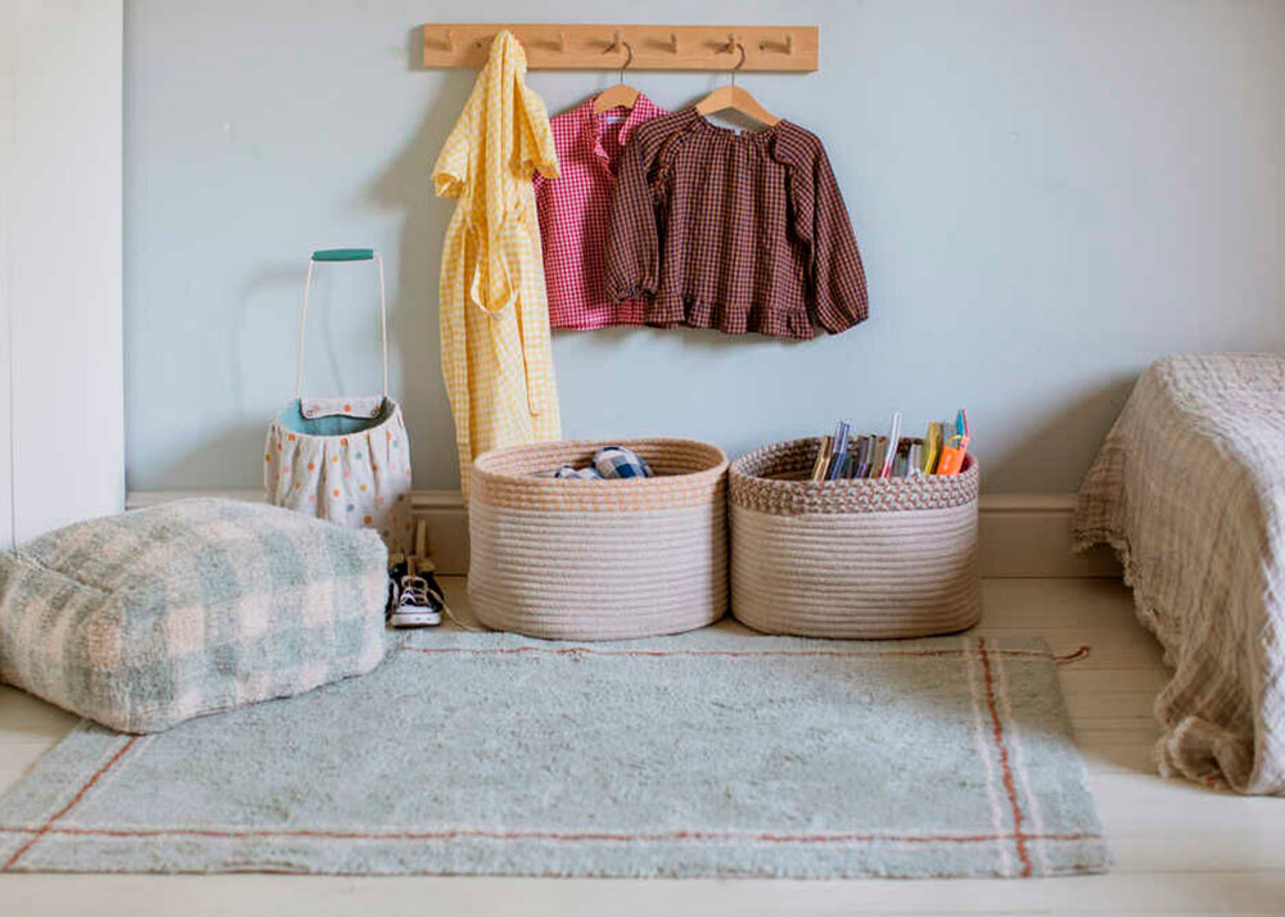 Lorena Canals - Teppich - Washable Rug Cuisine - Blue Sage