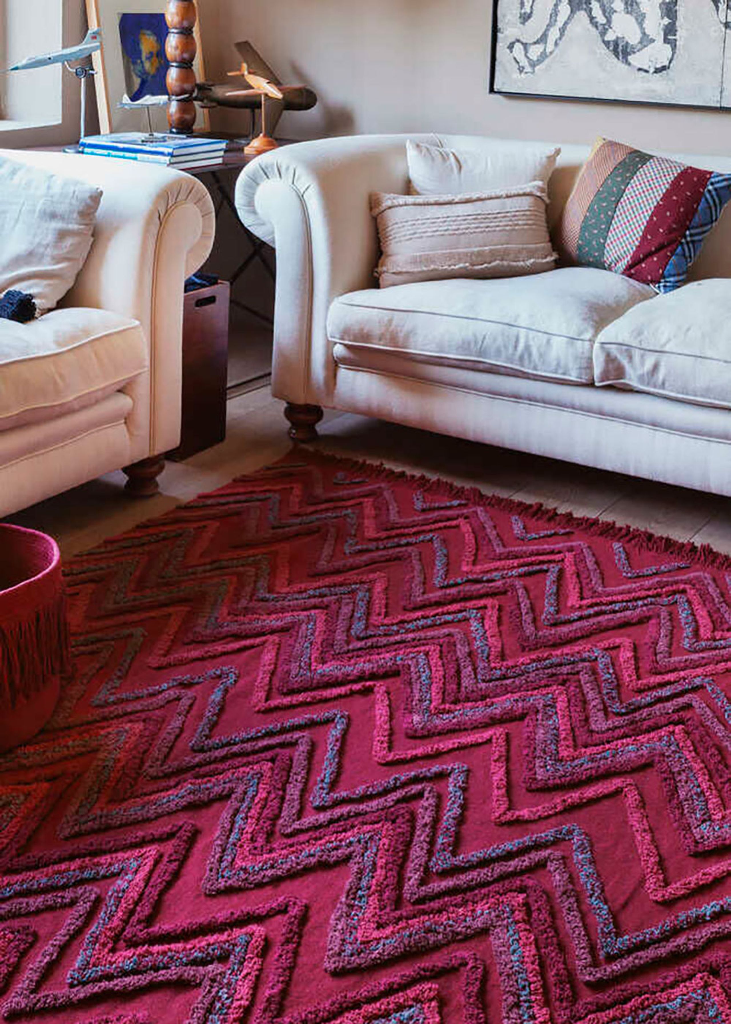 Lorena Canals - Rug - Washable Rug Earth - Savannah Red