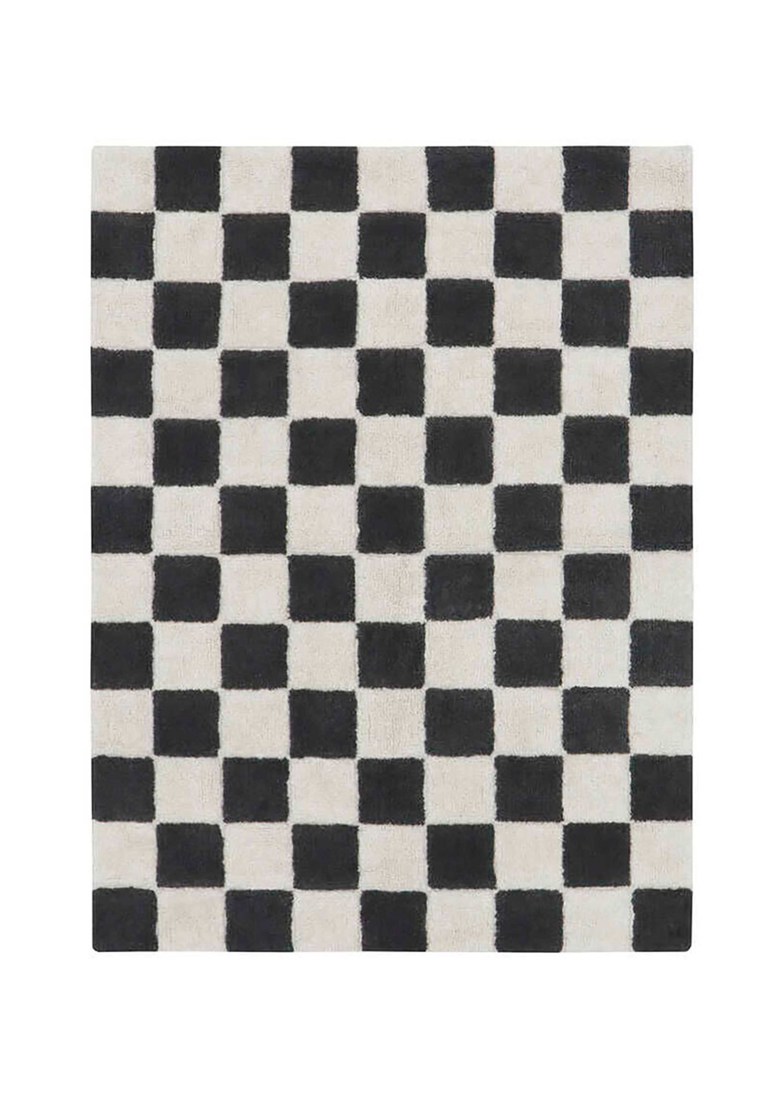 Lorena Canals - Tapis - Washable Rug Kitchen Tiles - Dark Grey