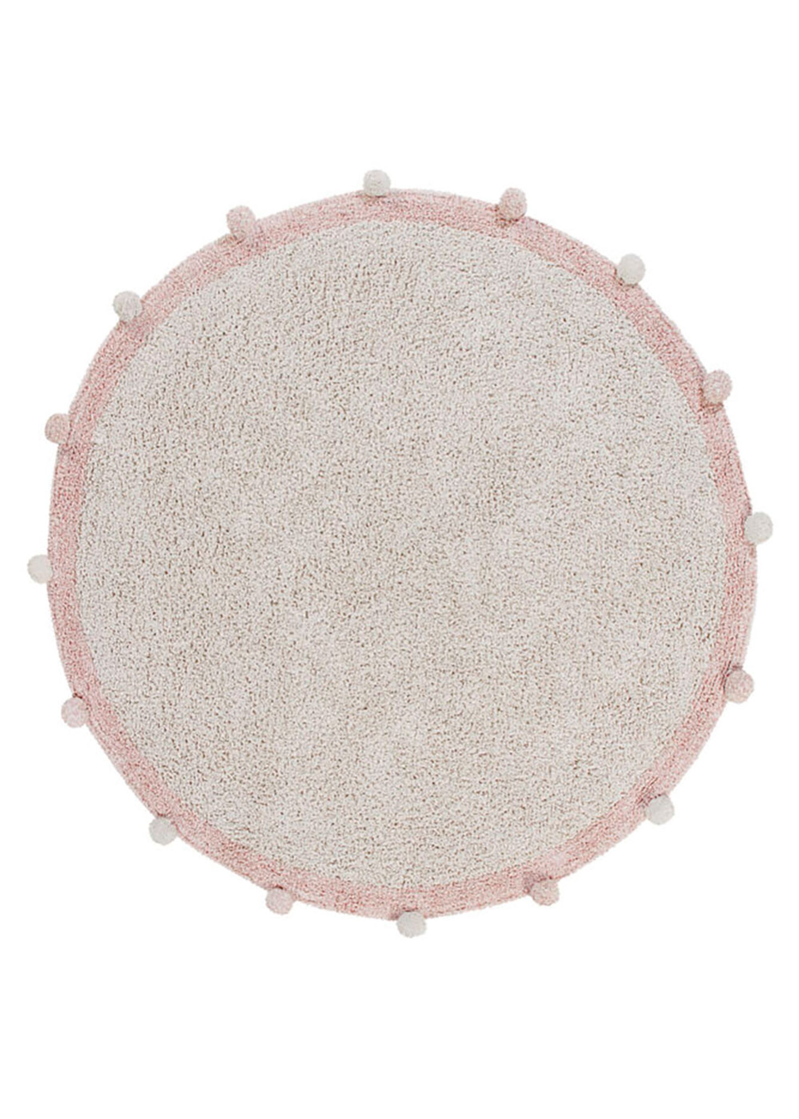 Lorena Canals - Teppich - Washable Rug Bubbly - Natural - Vintage Nude