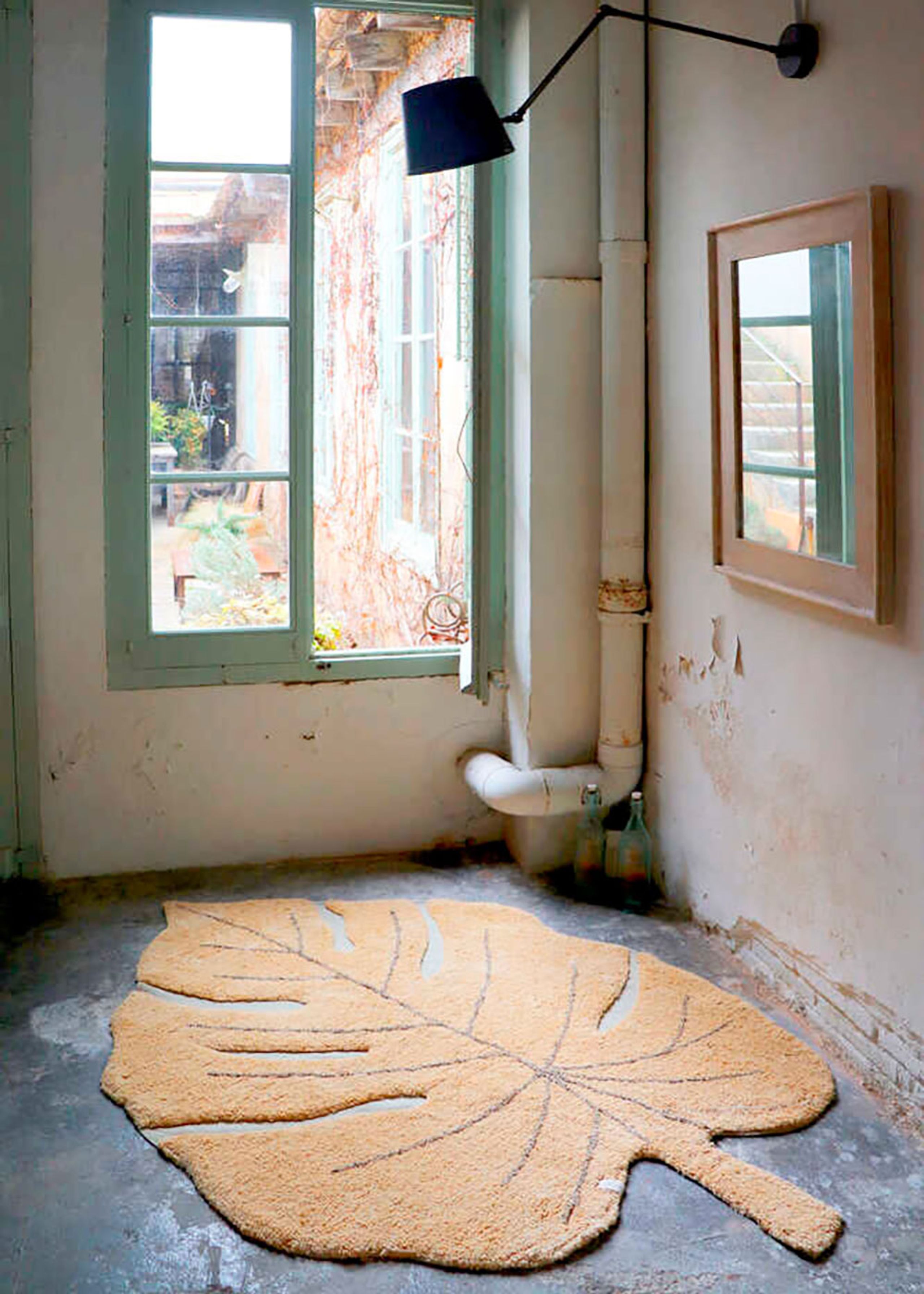 Lorena Canals - Tapete - Washable Rug Monstera - Honey