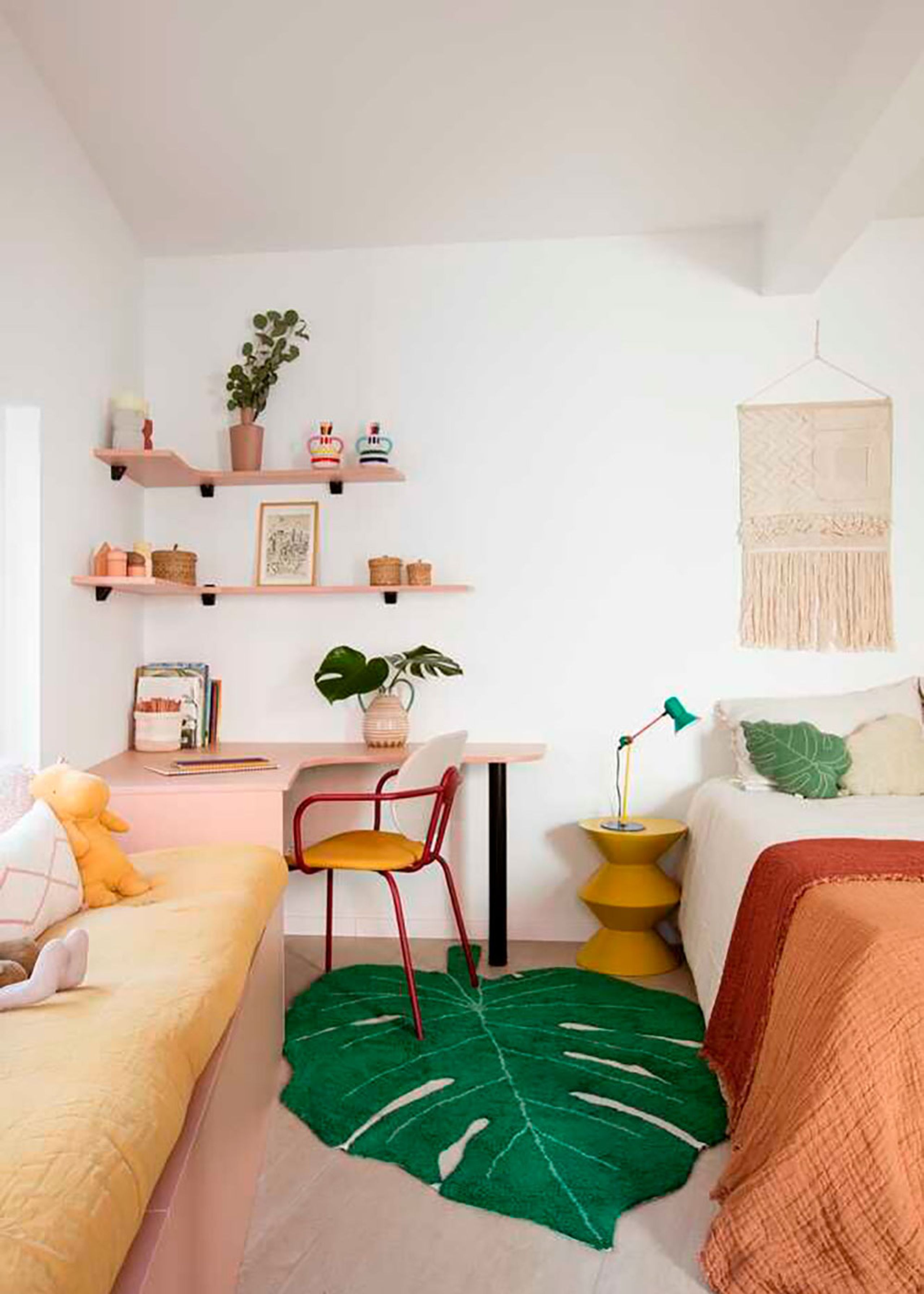 Lorena Canals - Rug - Washable Rug Monstera Leaf - Monstera Leaf