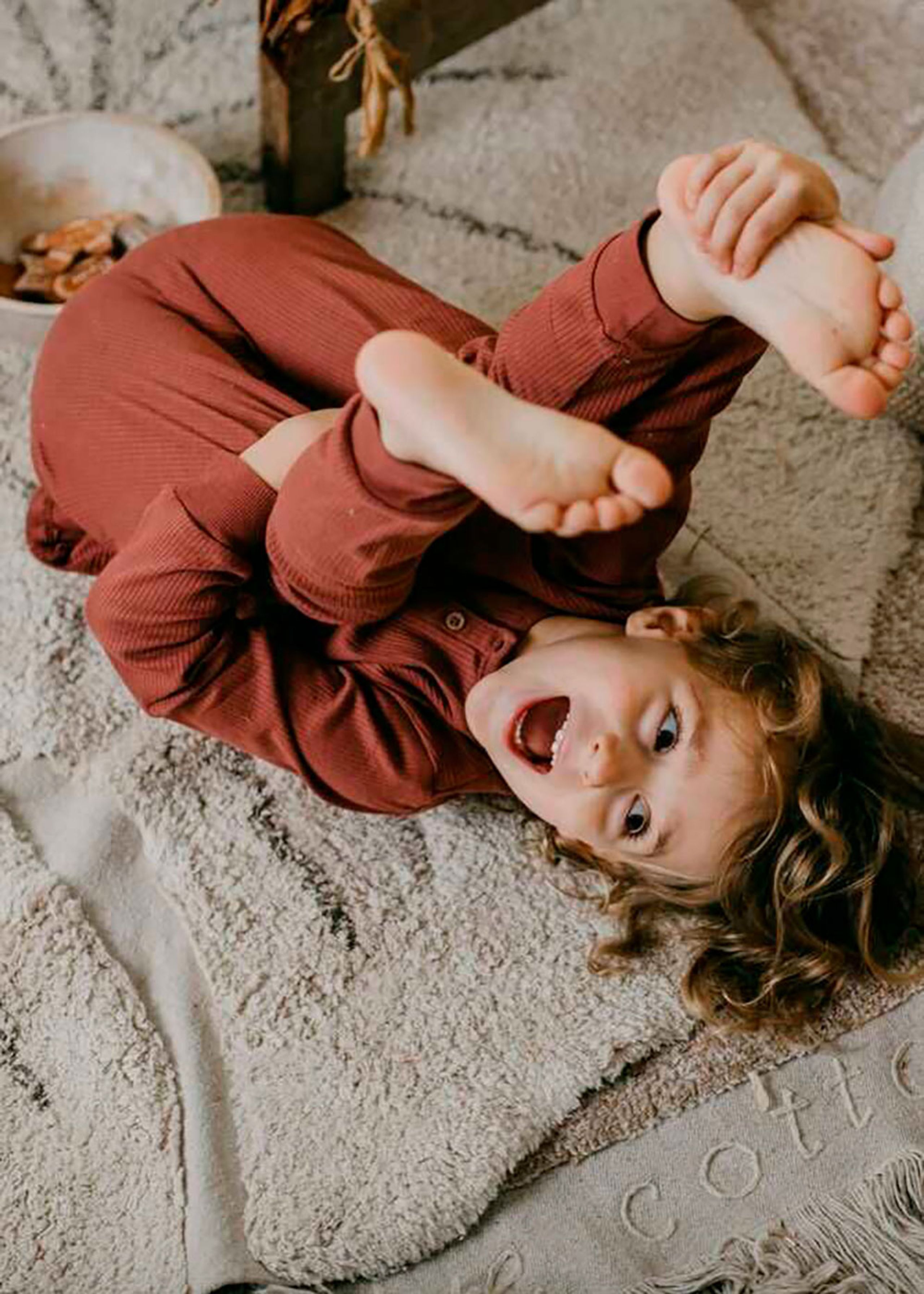 Lorena Canals - Rug - Washable Rug Monstera - Natural