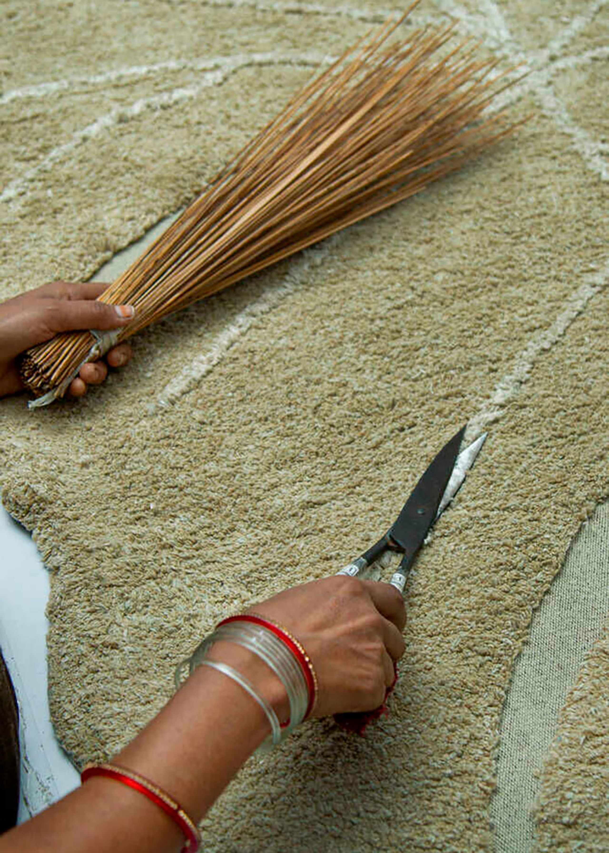 Lorena Canals - Koberec - Washable Rug Monstera - Olive