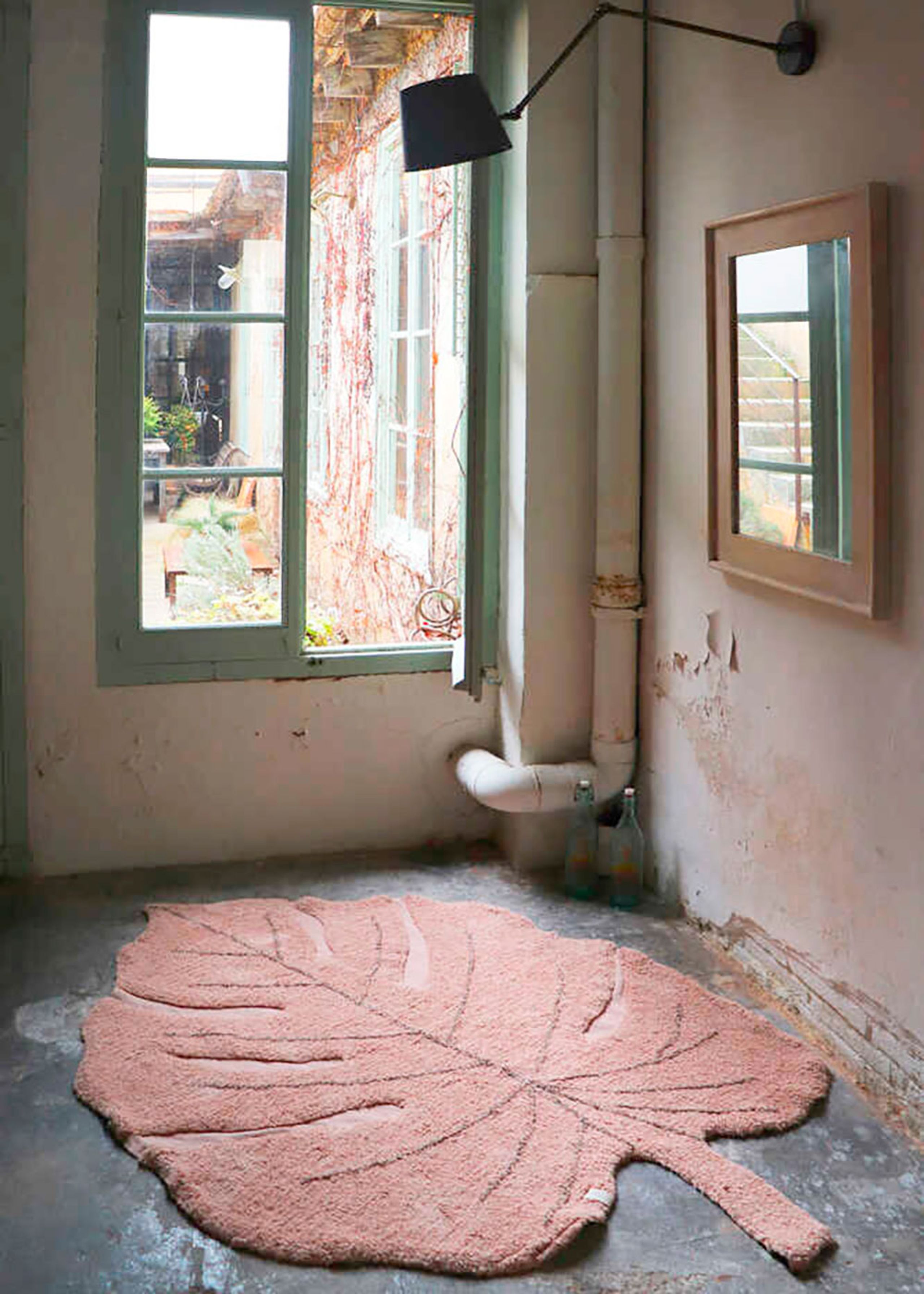 Lorena Canals - Tapete - Washable Rug Monstera - Vintage Nude