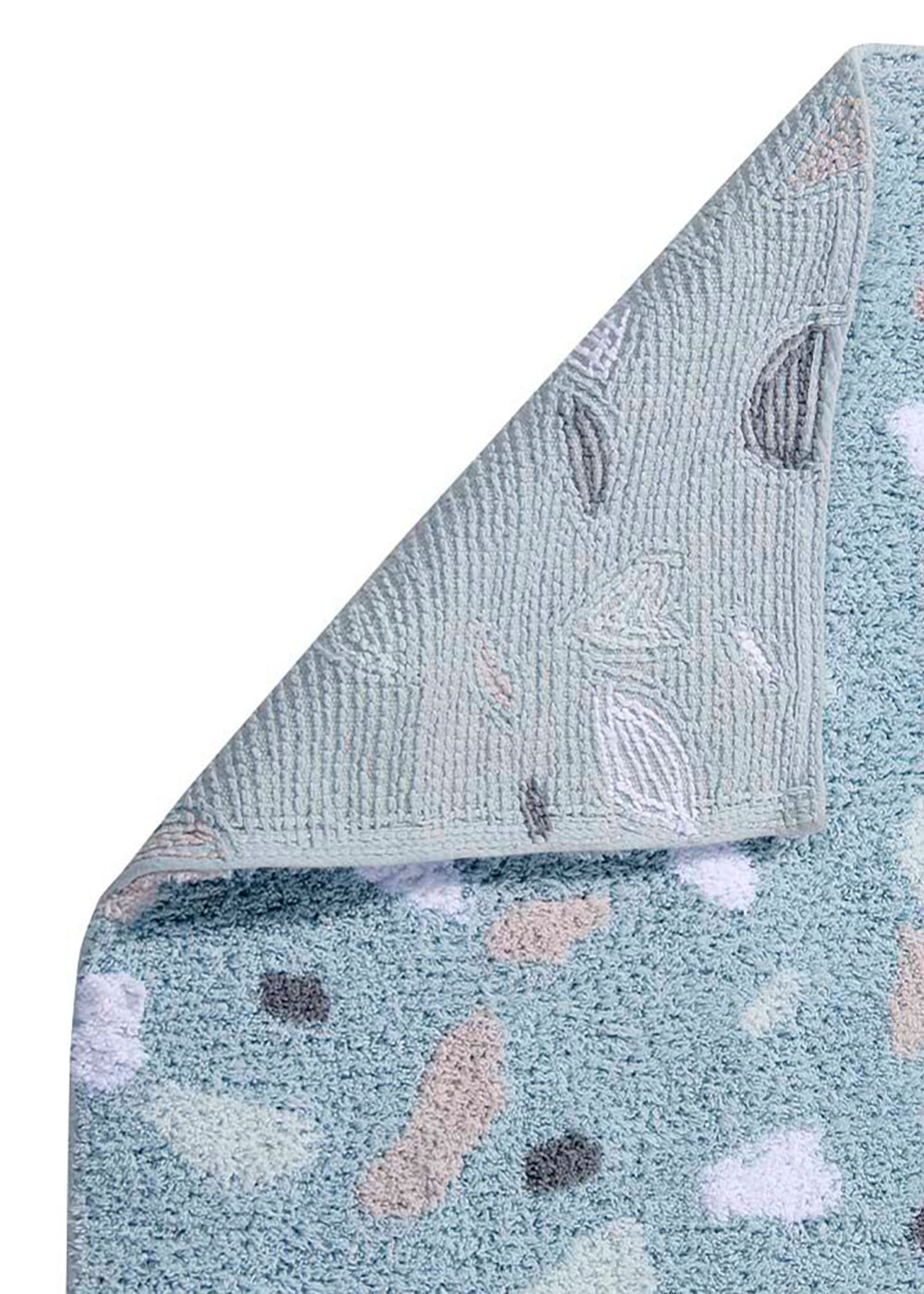 Lorena Canals - Rug - Washable Rug Terrazzo - Aquamarine