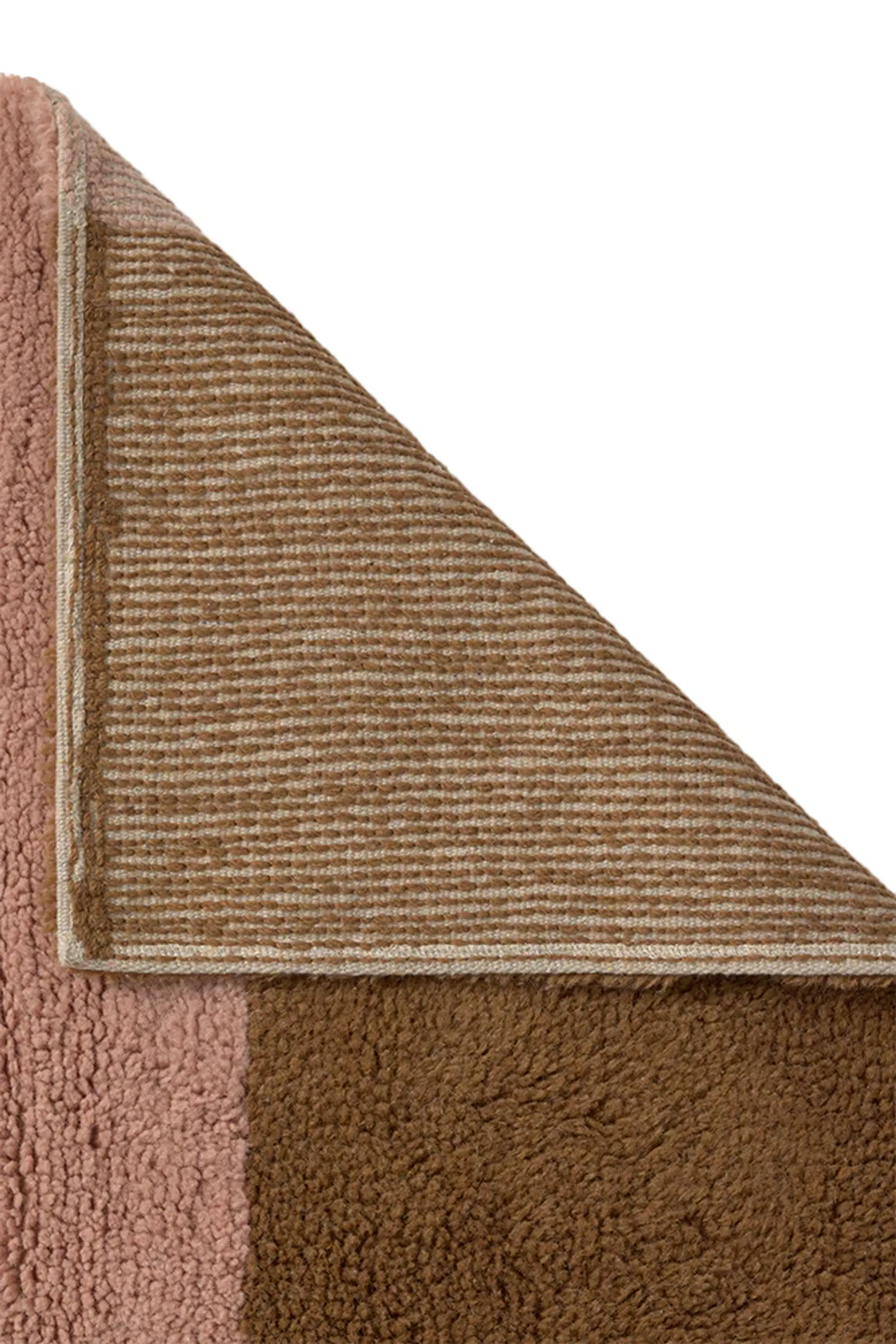 Lorena Canals - Rug - Wool Rug Chroma Stripes - Runner - Cinnamon