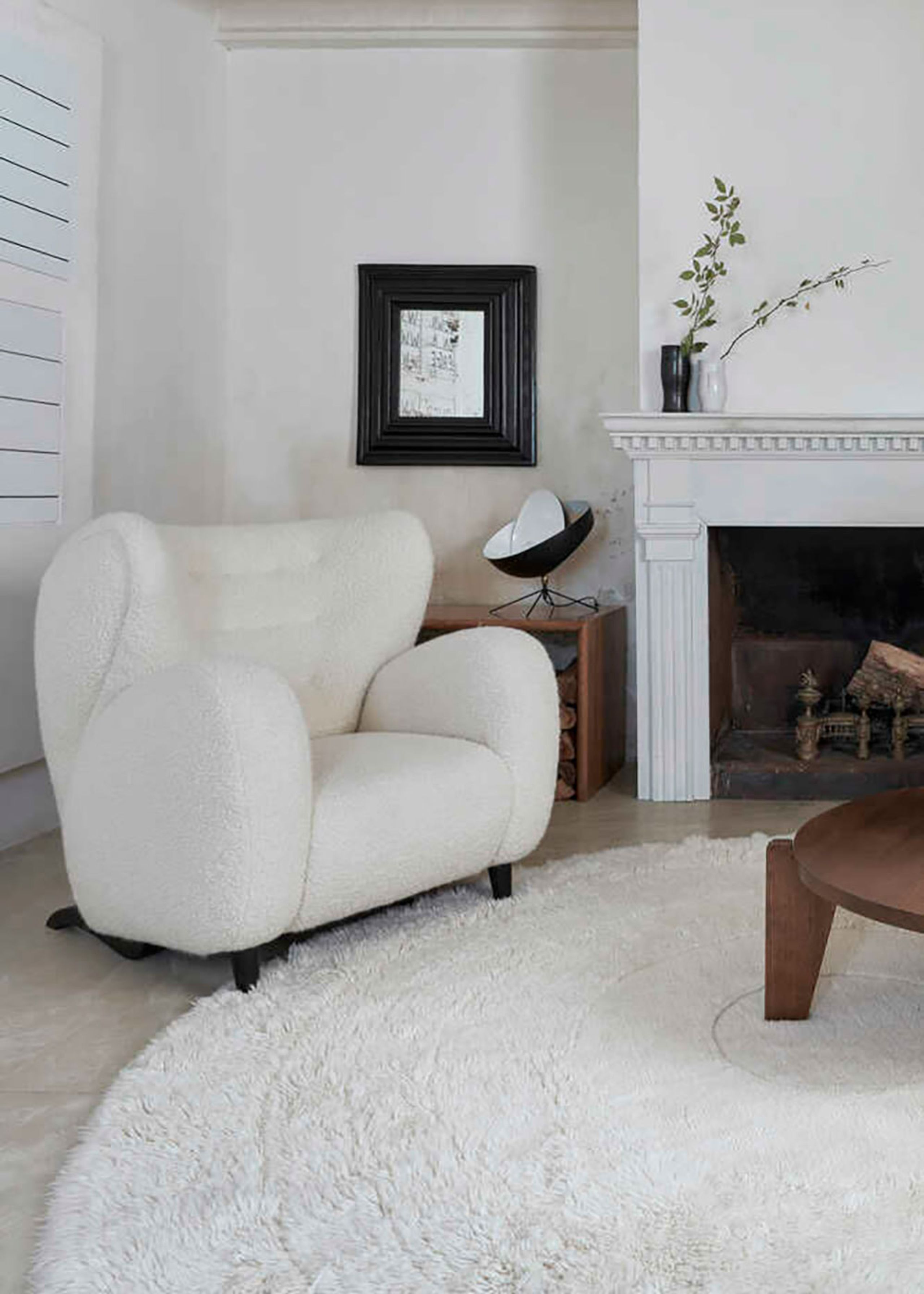 Lorena Canals - Gulvtæppe - Woolable Rug Arctic Circle - Sheep White