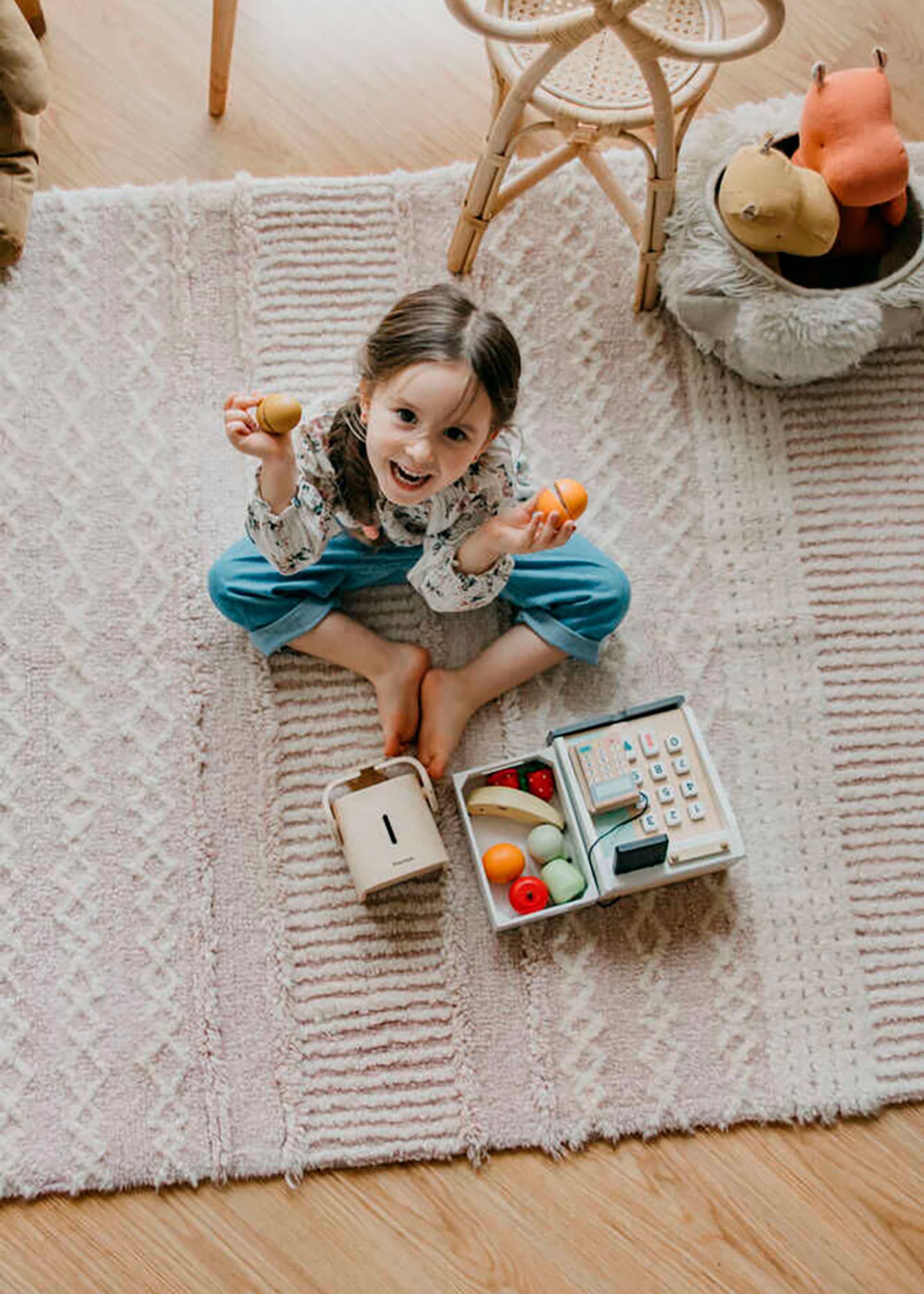 Lorena Canals - Matto - Woolable Rug Ari - Rose