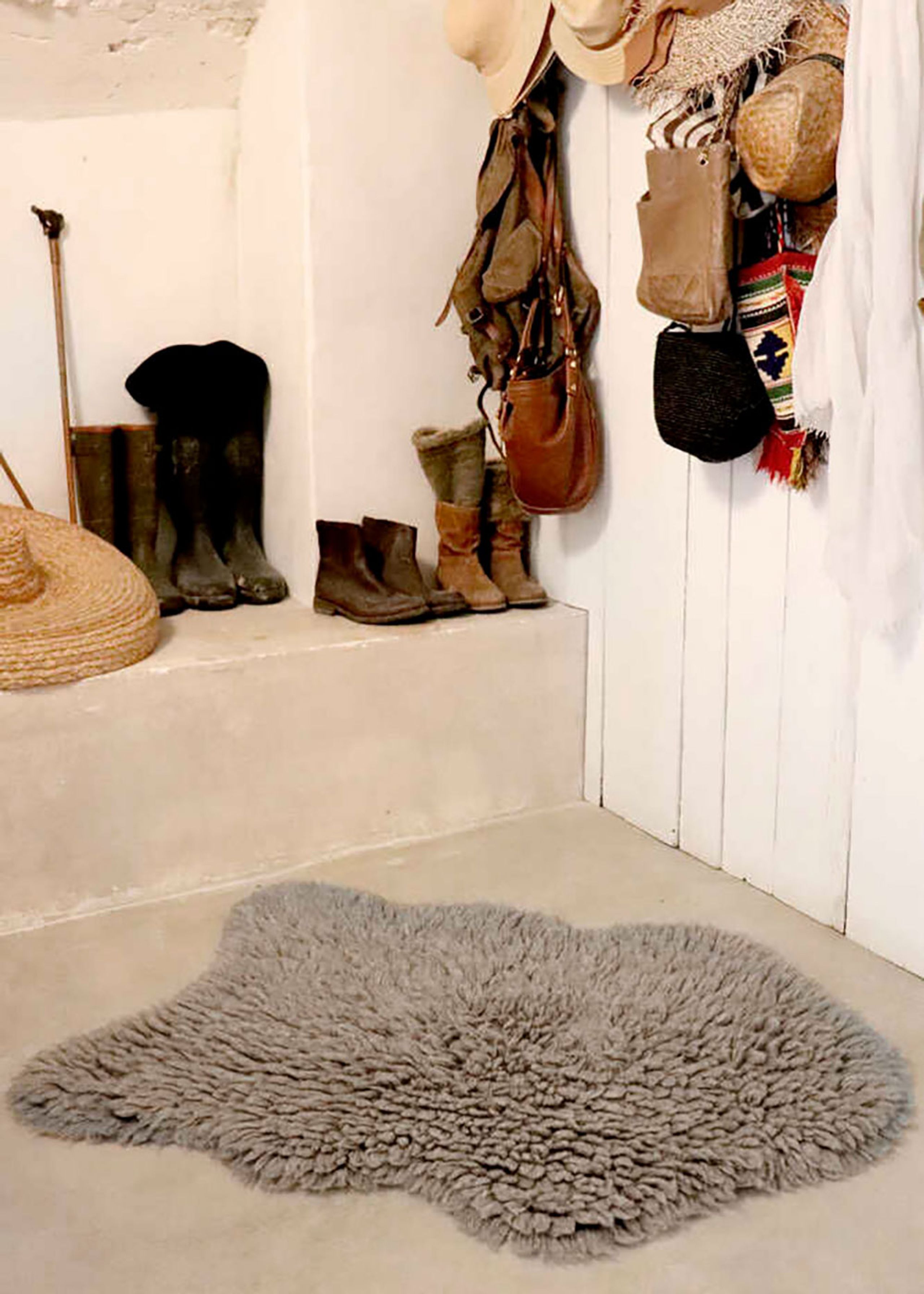 Lorena Canals - Tapete - Woolable Rug Woolly - Sheep Grey