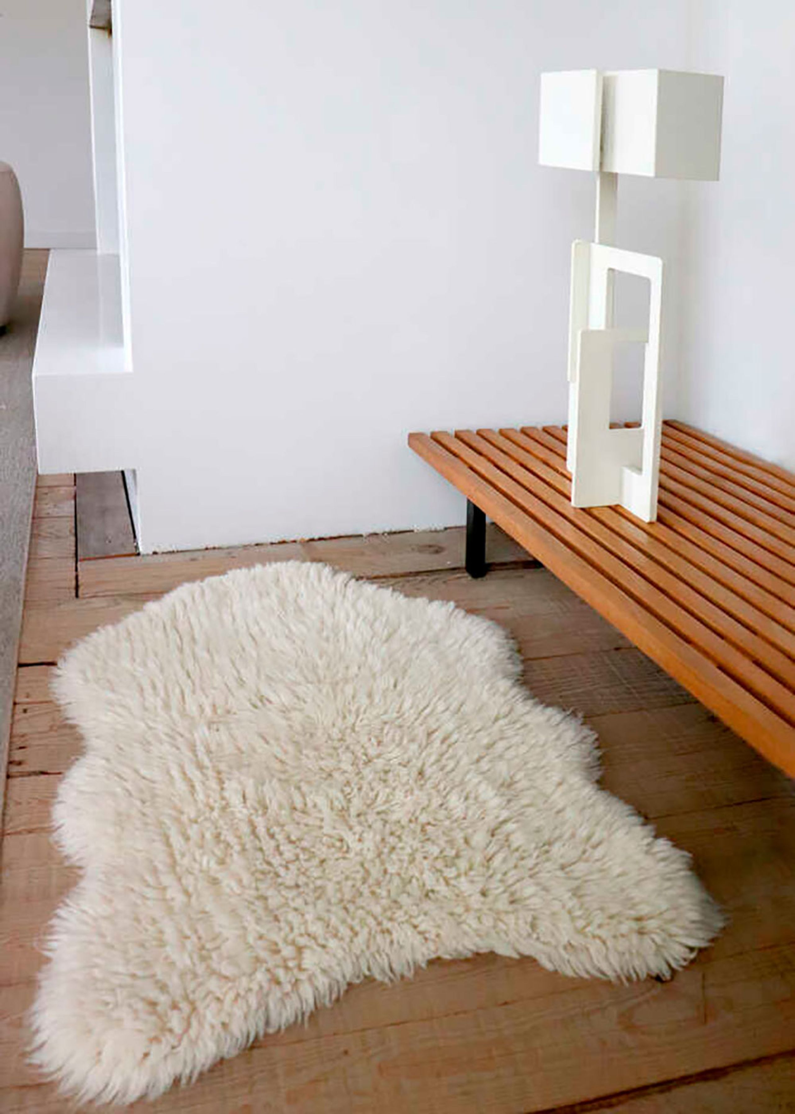 Lorena Canals - Rug - Woolable Rug Woolly - Sheep White