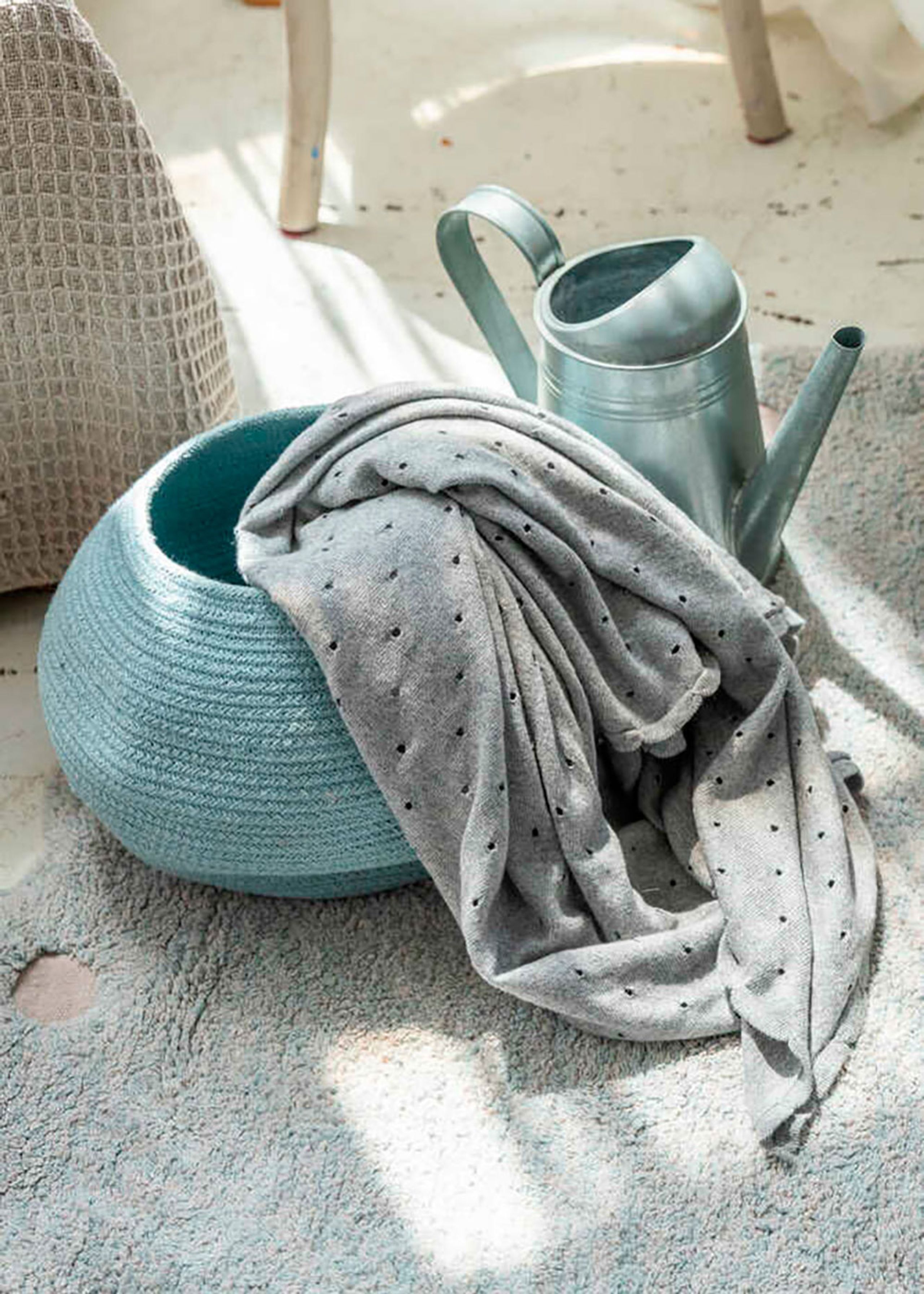 Lorena Canals - Basket - Basket Bola - Aqua Blue