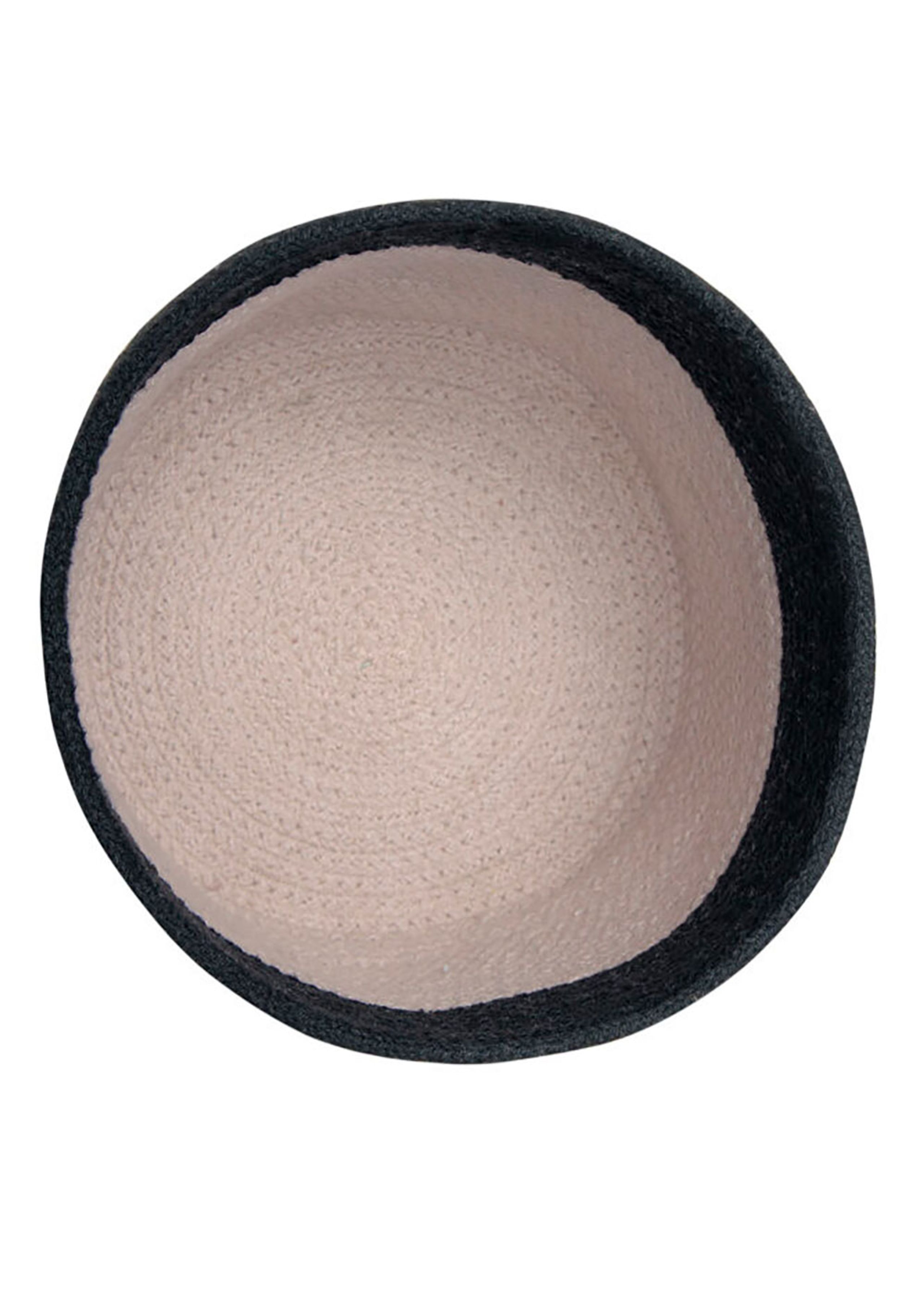 Lorena Canals - Korb - Basket Dual Black - Pearl Grey