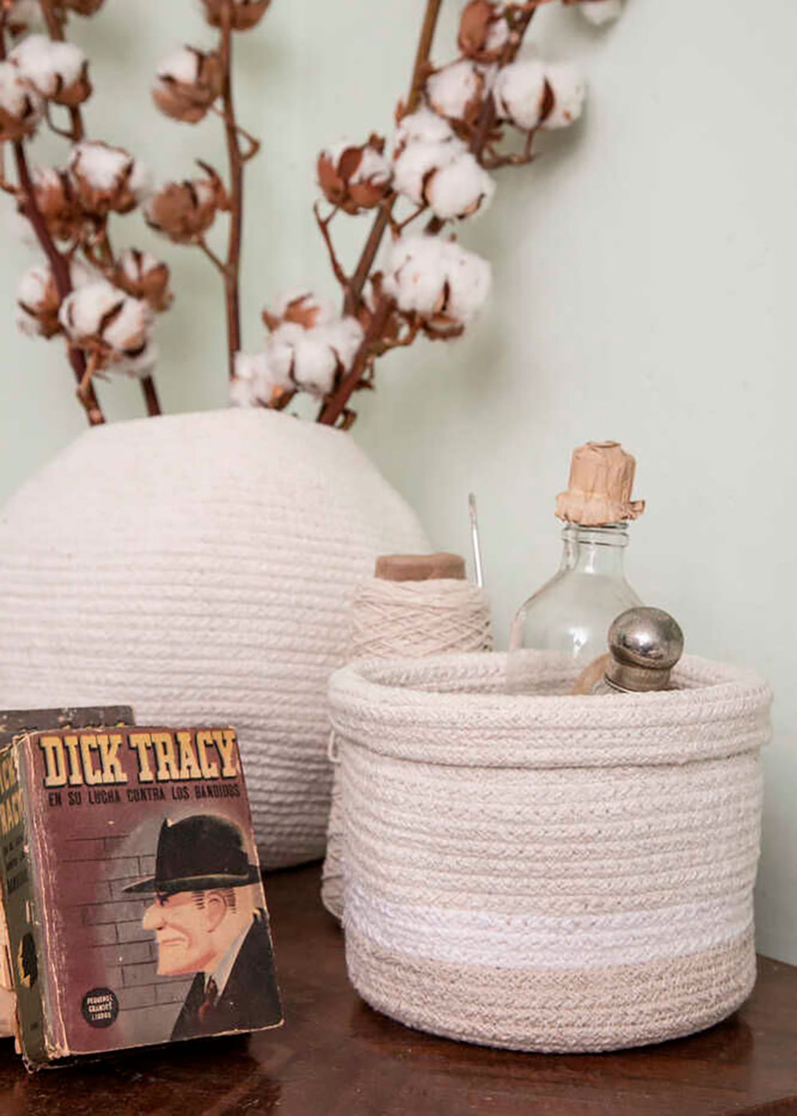 Lorena Canals - Korg - Basket Mini Tricolor - Ivory