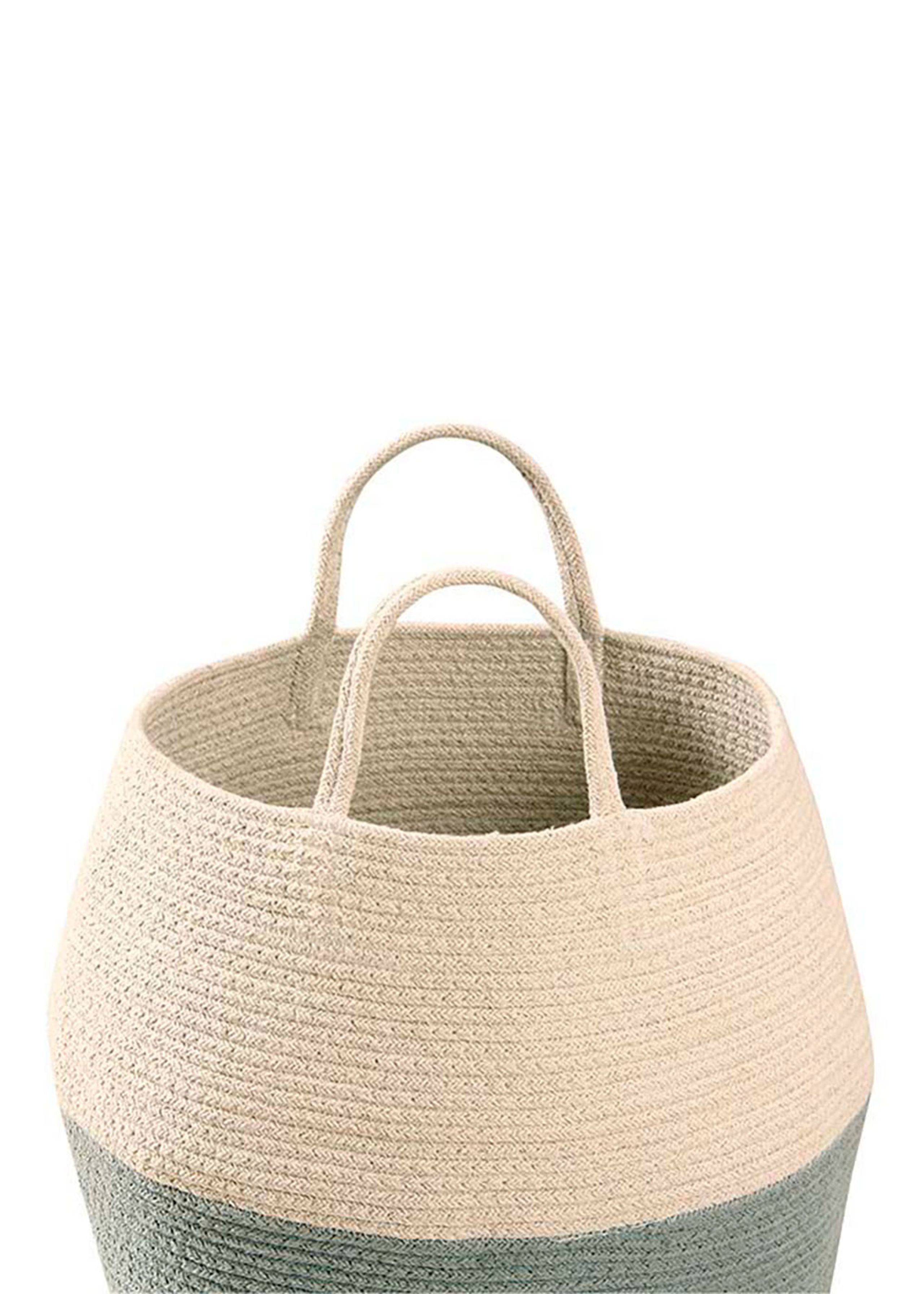 Lorena Canals - Kurv - Basket Zoco - Blue / Natural