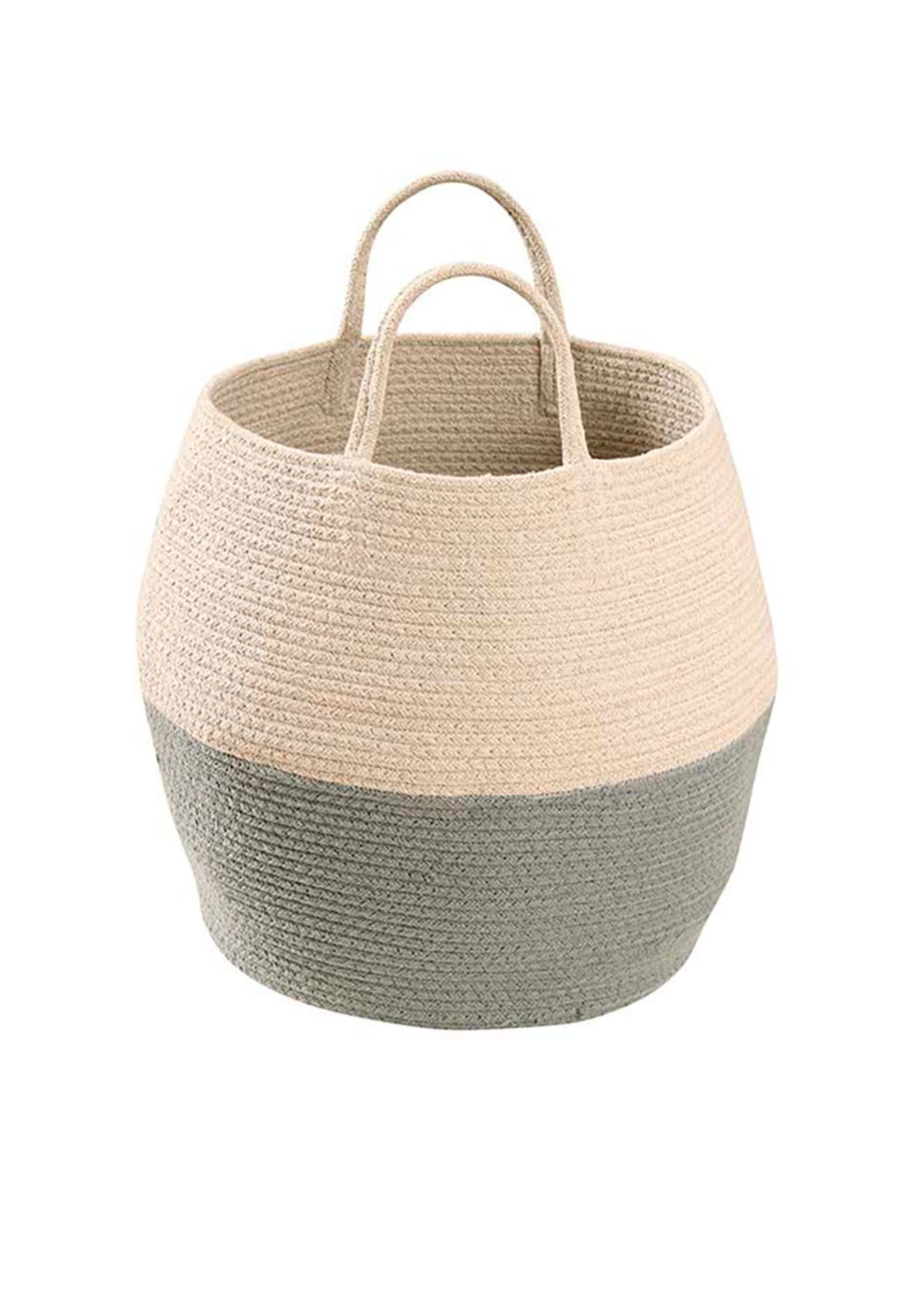 Lorena Canals - Kurv - Basket Zoco - Blue / Natural