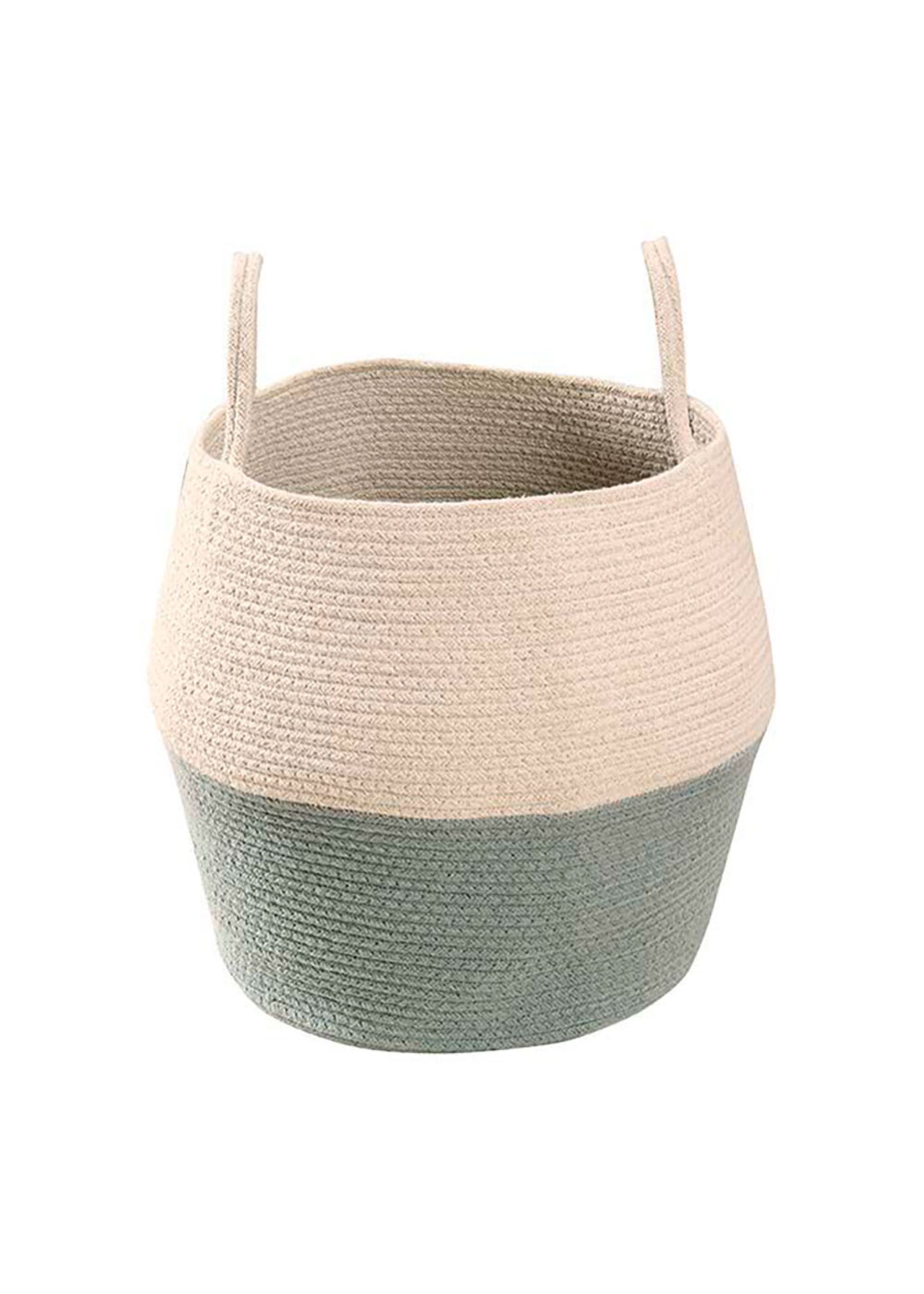 Lorena Canals - Kurv - Basket Zoco - Blue / Natural