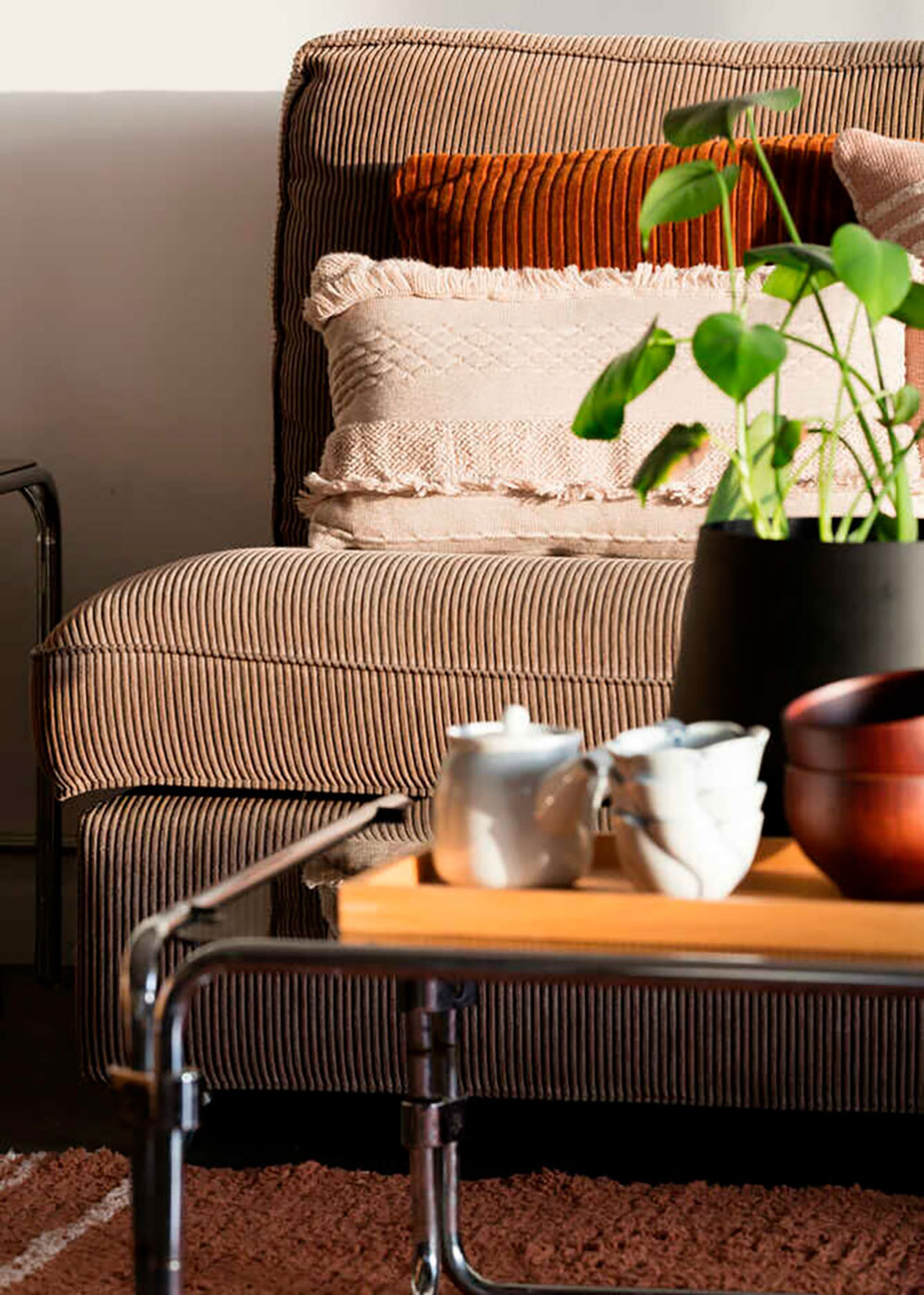 Lorena Canals - Pude - Knitted Cushion Air - White