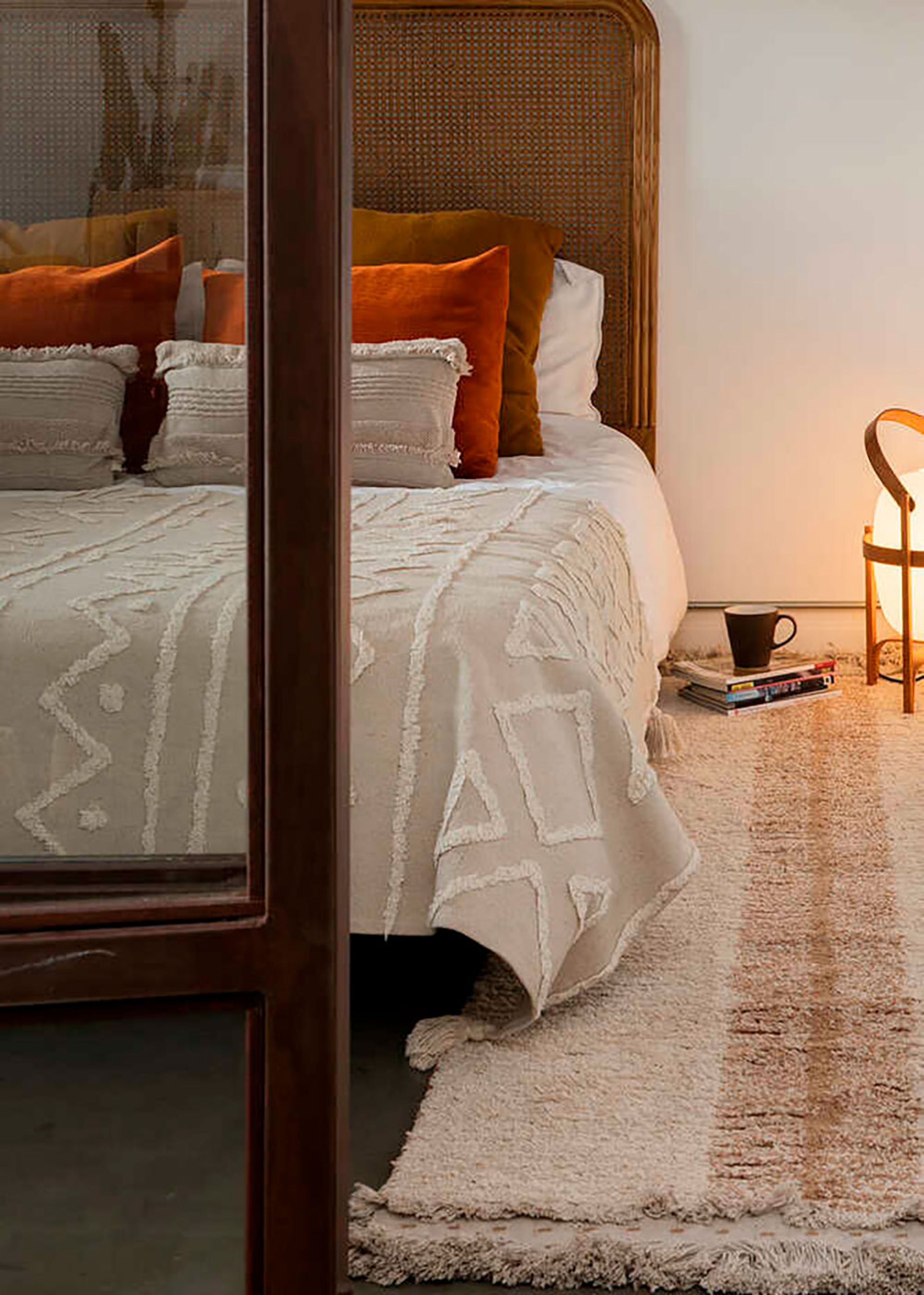 Lorena Canals - Pude - Knitted Cushion Air - White