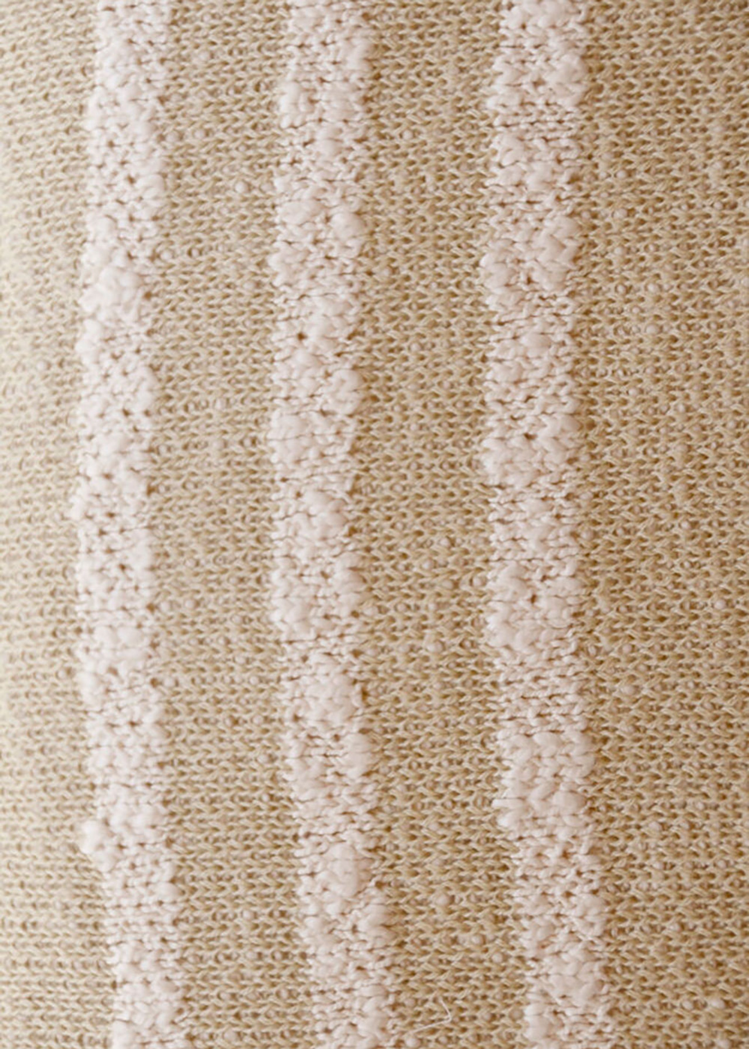 Lorena Canals - Pude - Knitted Cushion Duetto - Olive - Natural