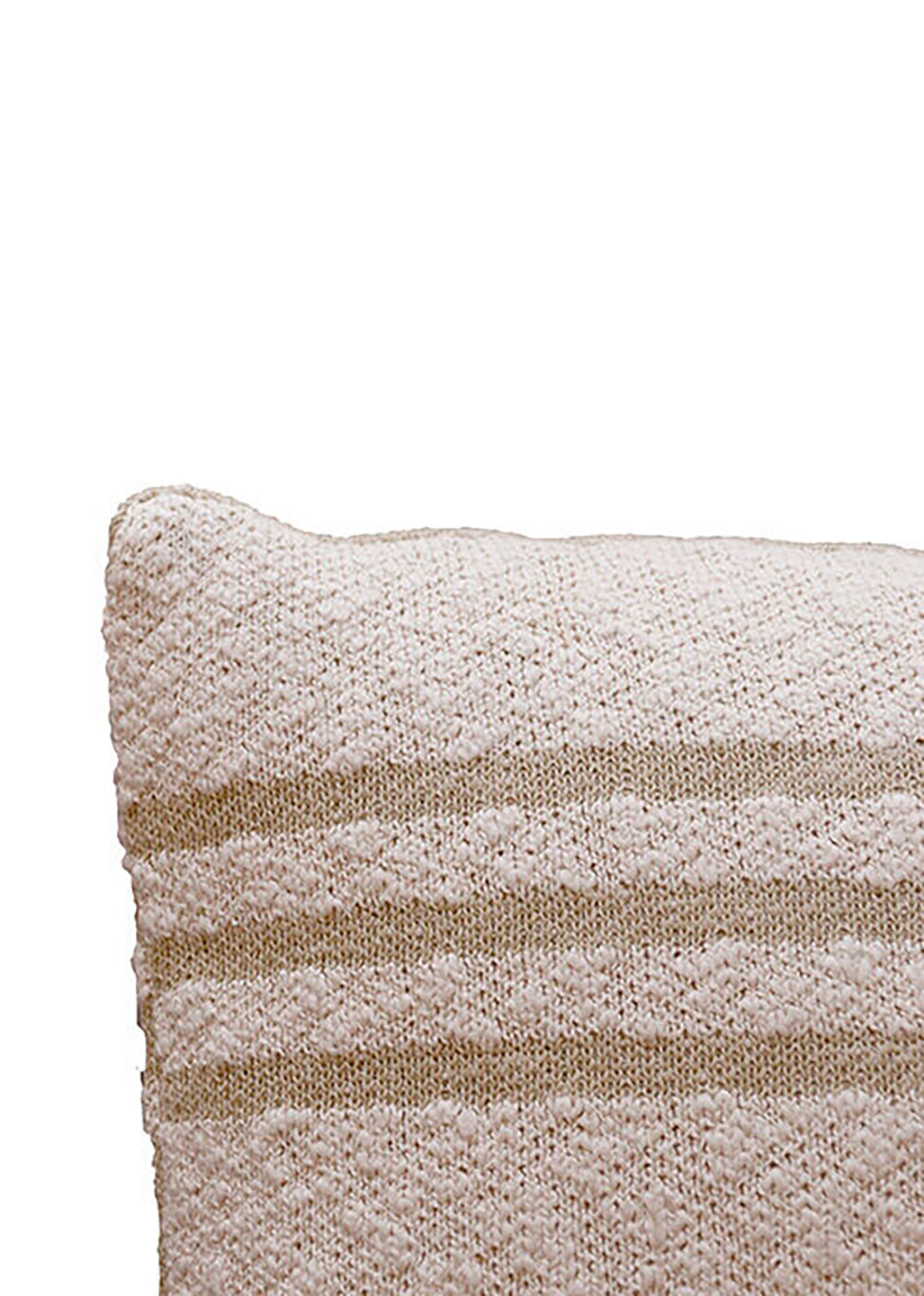 Lorena Canals - Pude - Knitted Cushion Duetto - Olive - Natural