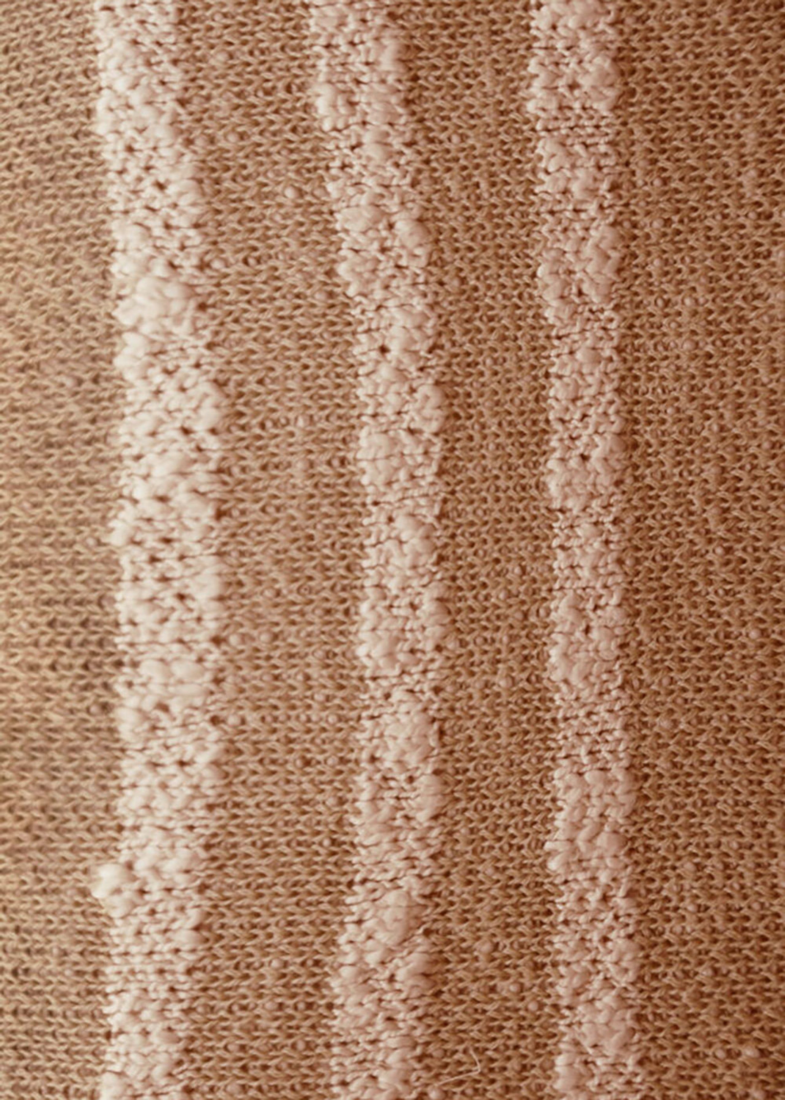 Lorena Canals - Pillow - Knitted Cushion Duetto - Powder - Natural