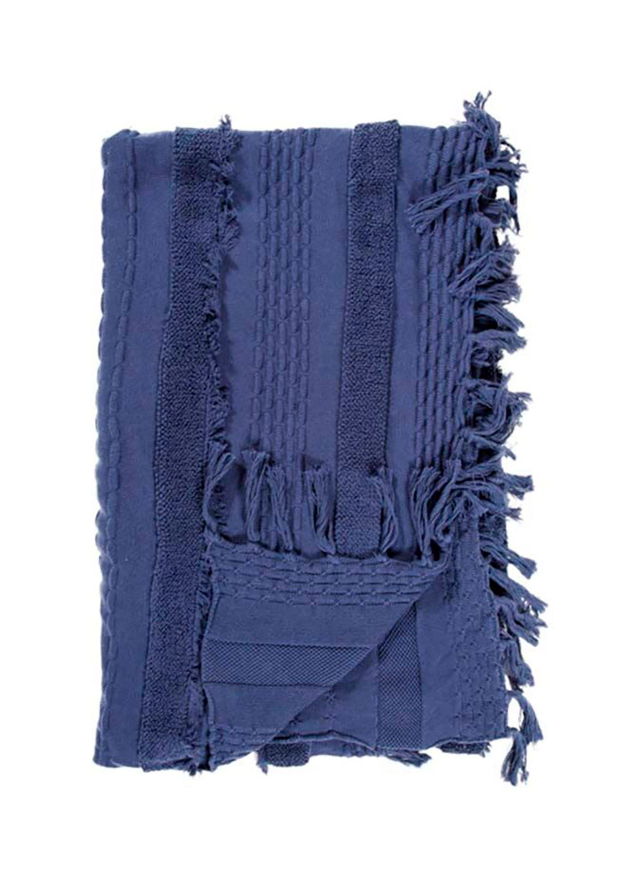 Lorena Canals - Blanket - Knitted Blanket Air - Alaska Blue