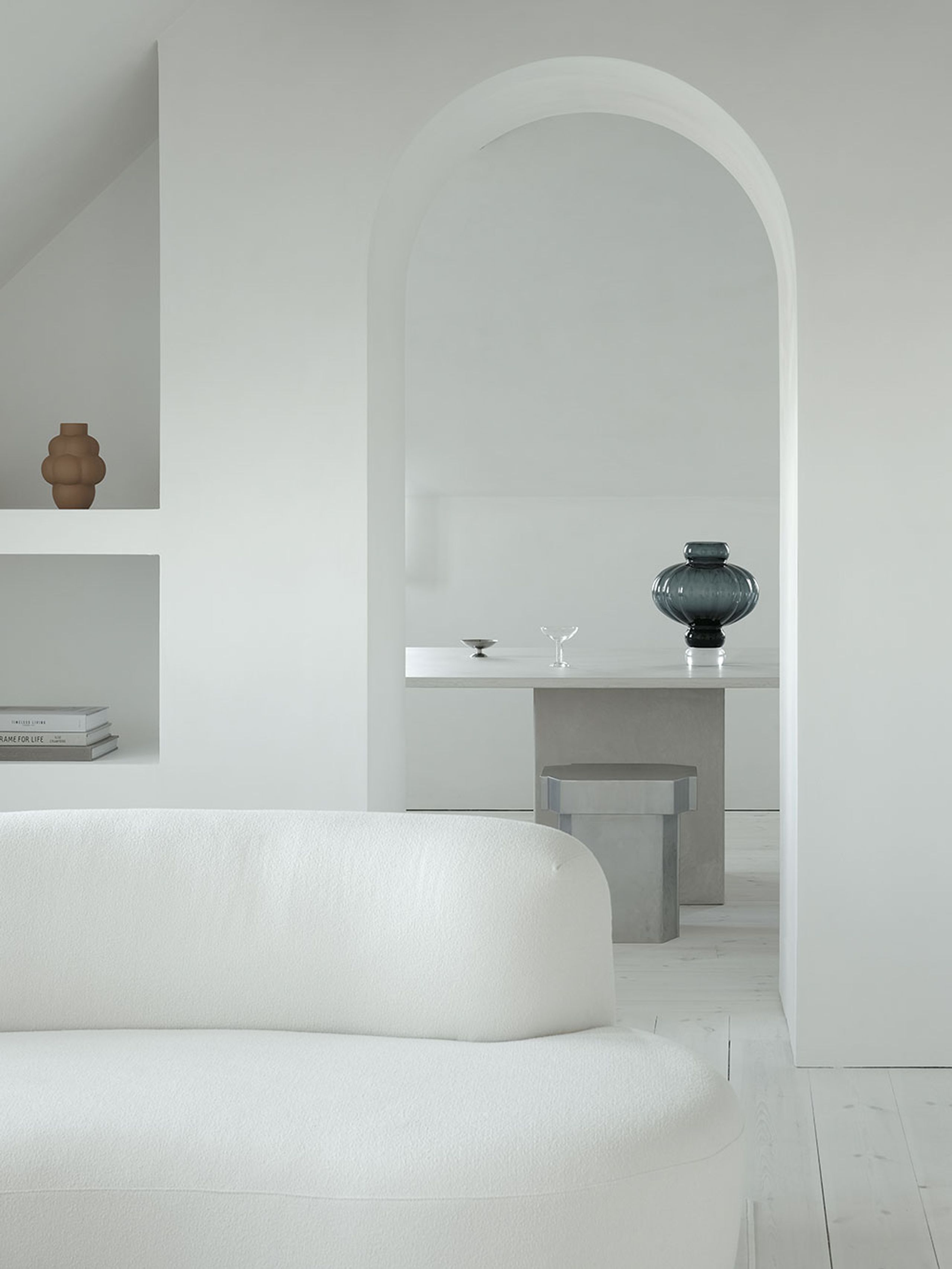 Louise Roe - Champagneglas - Metal Champagne Coupe - Metal - Low