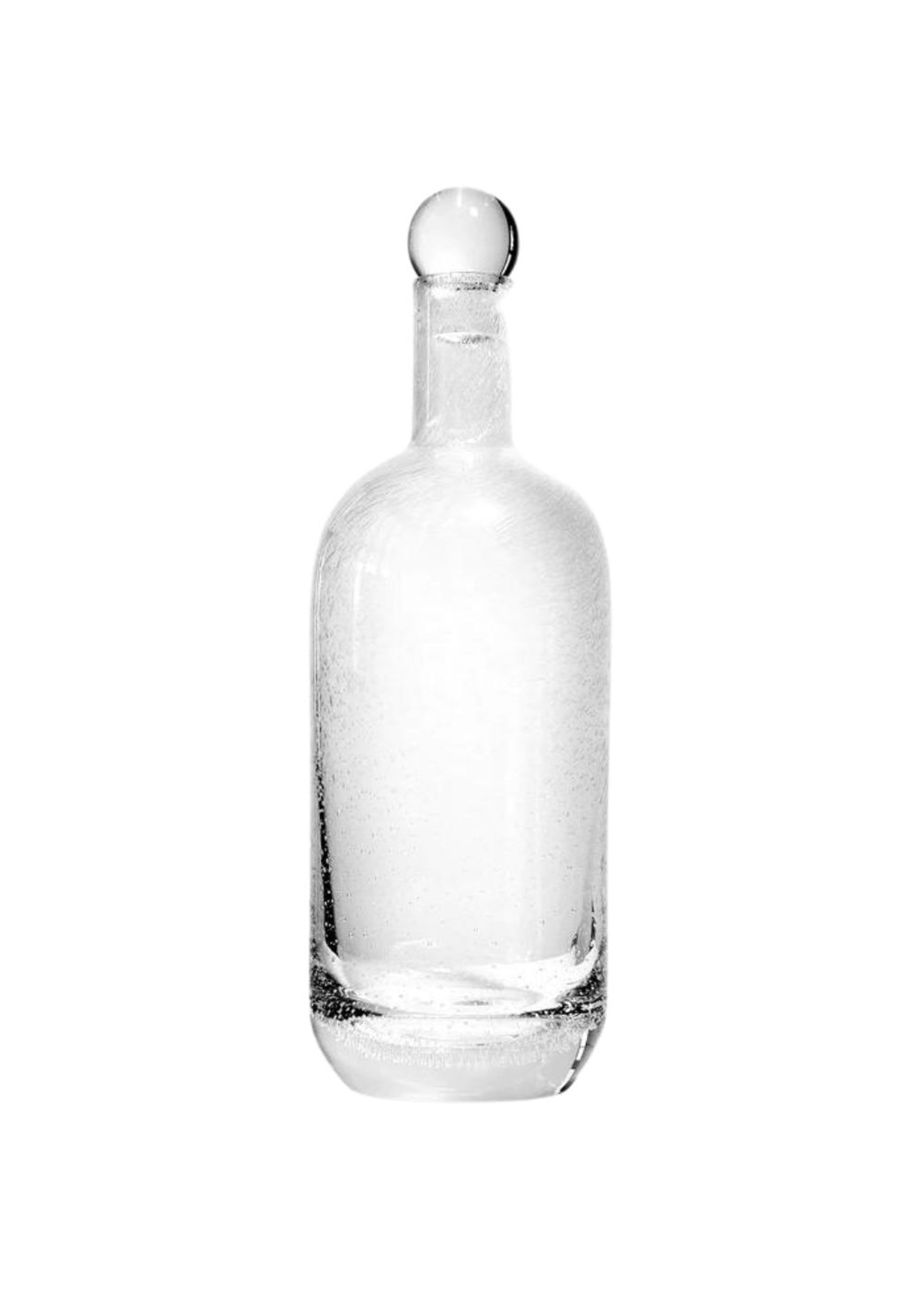 Louise Roe - Karaffe - Bubble Glass Carafe - Tall - Plain