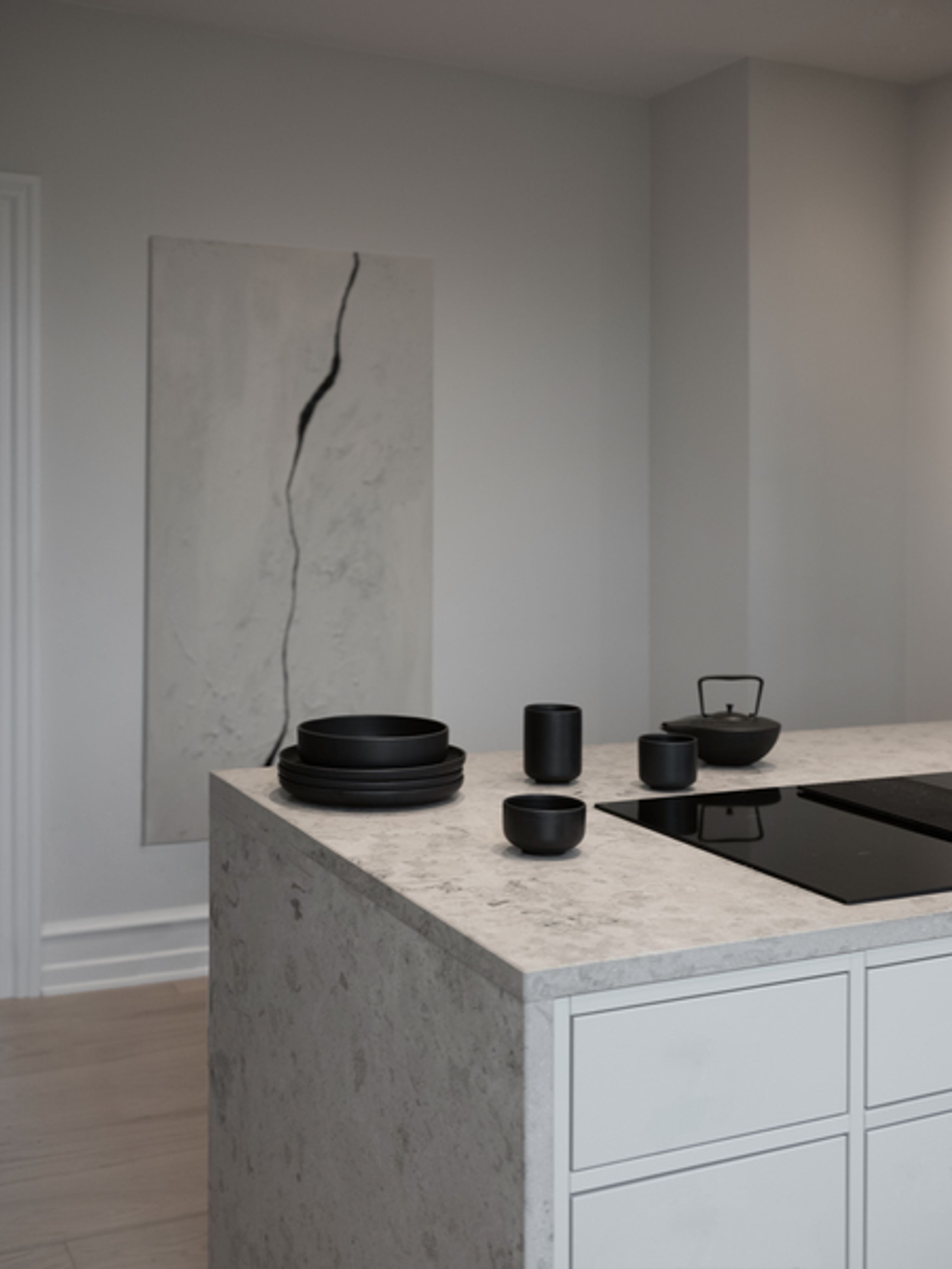 Louise Roe - Pohár - Ceramic PISU - #06 Bowl Ink Black