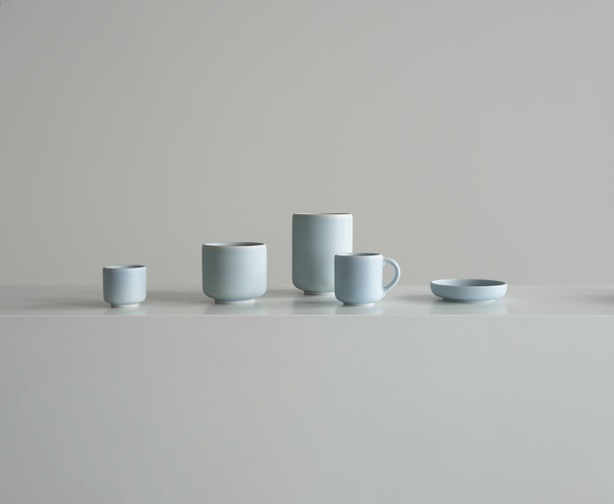 Louise Roe - Cup - Ceramic PISU - #17 Espresso Cup Sky Blue