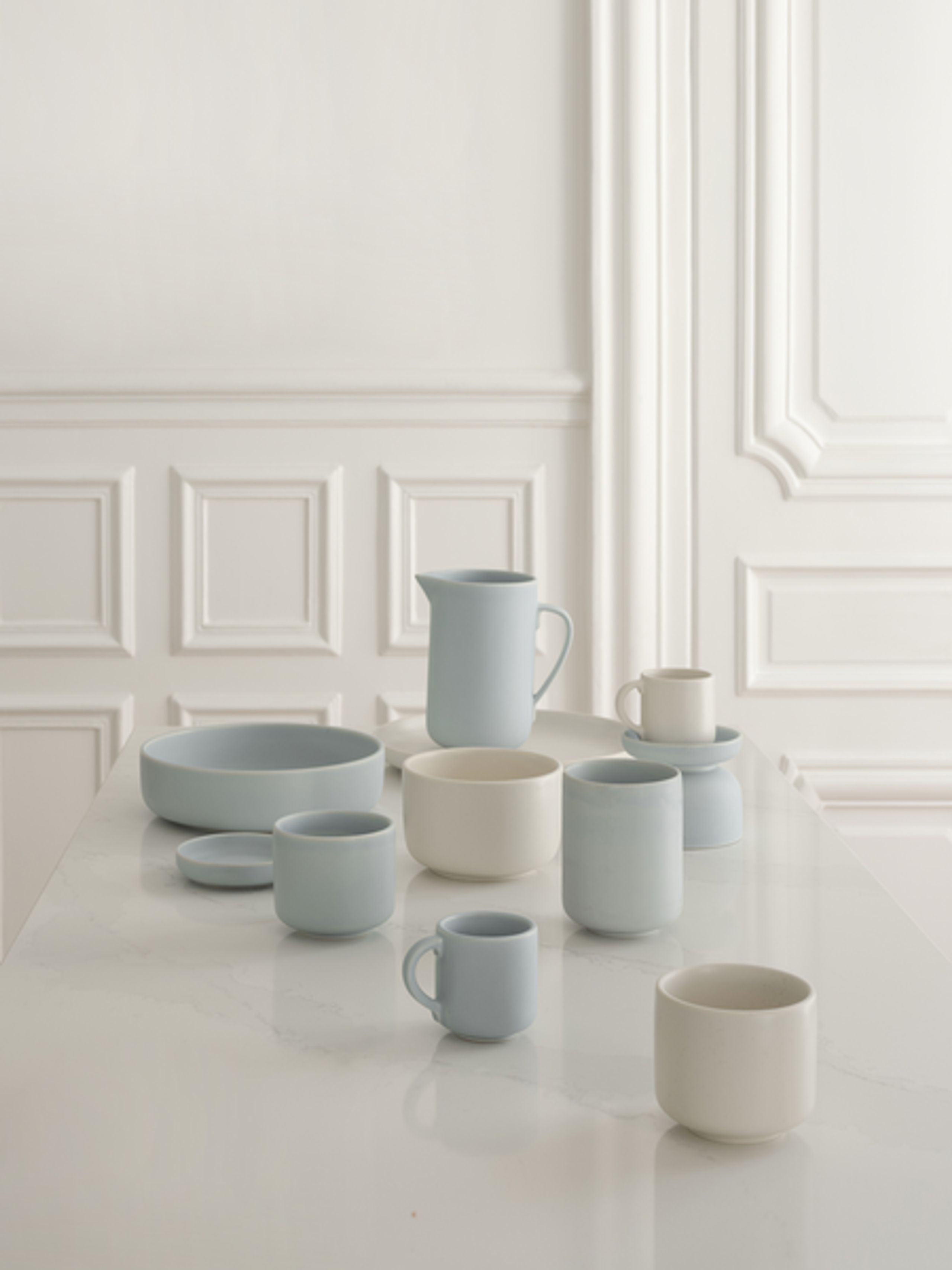 Louise Roe - Cup - Ceramic PISU - #17 Espresso Cup Sky Blue