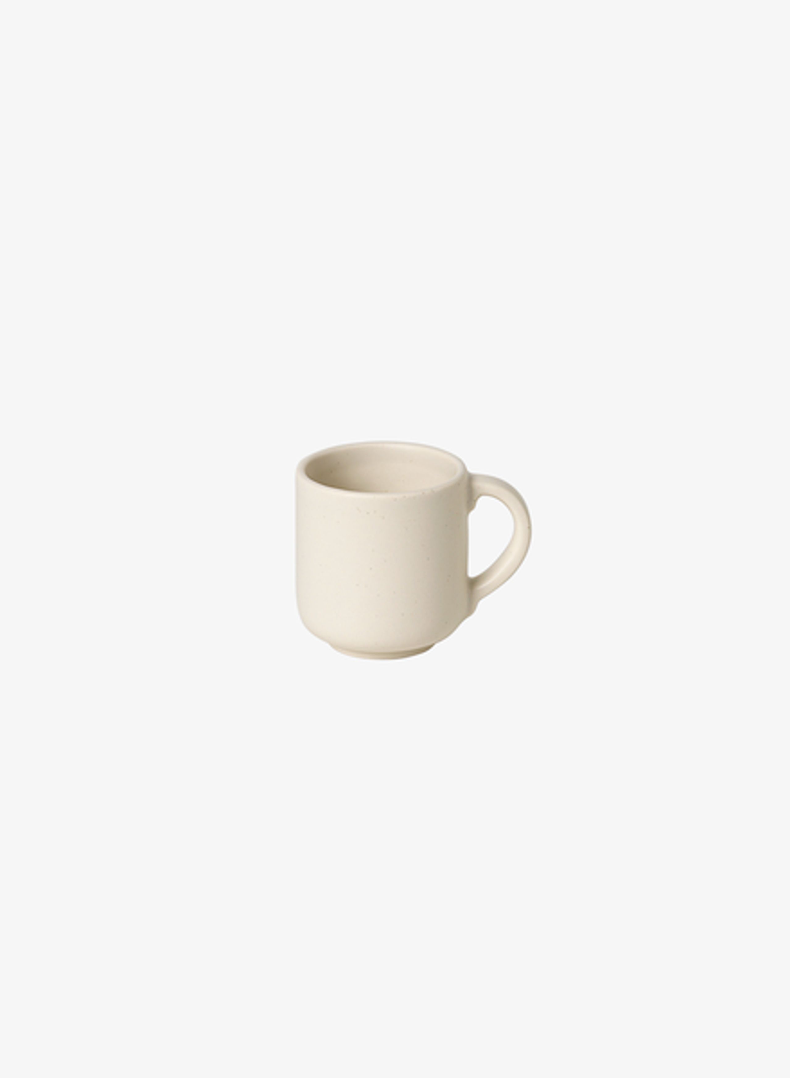 Louise Roe - Copie - Ceramic PISU - #17 Espresso Cup Vanilla White