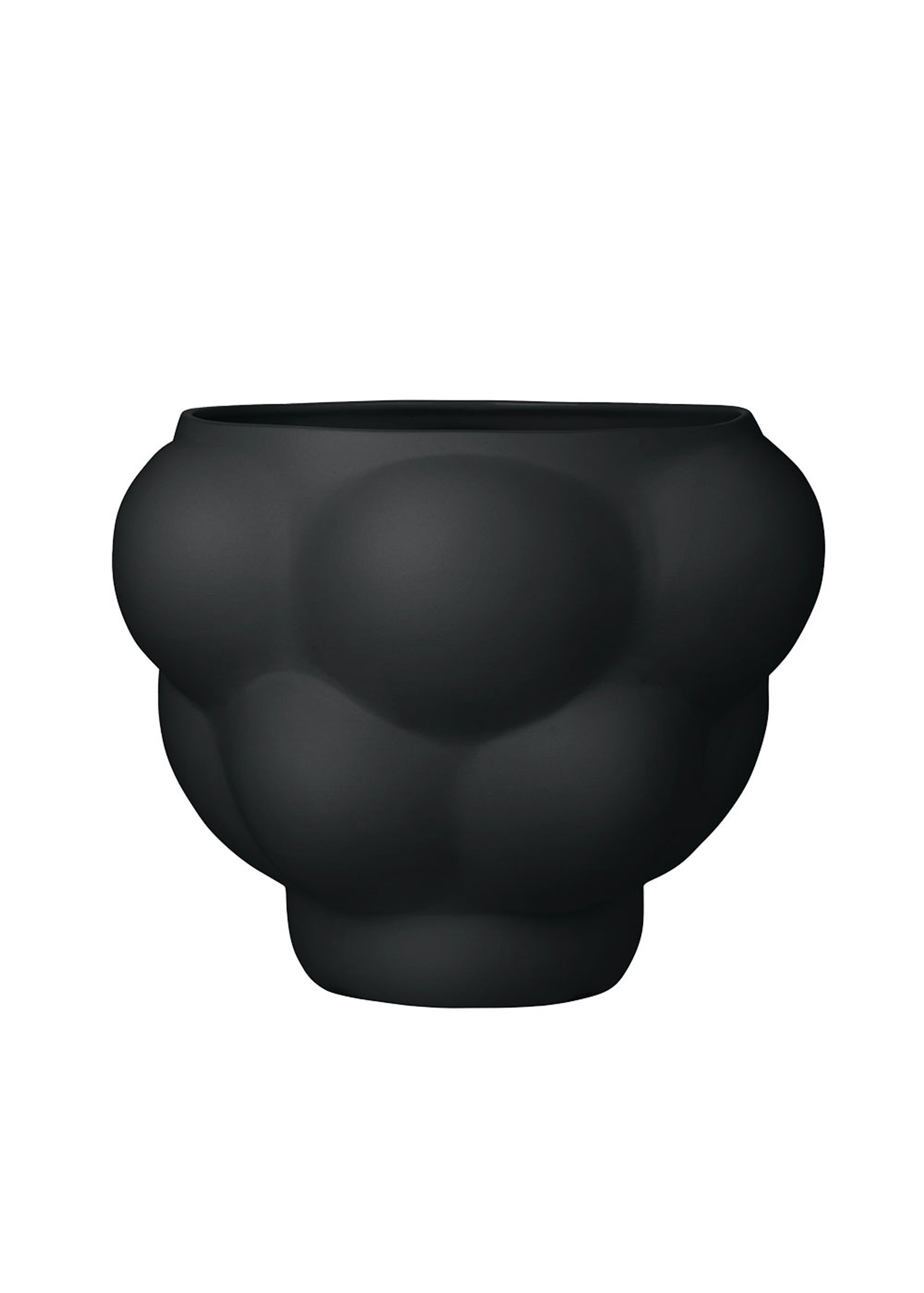 Louise Roe - Bowl - Balloon Bowl 06 - Ink Black