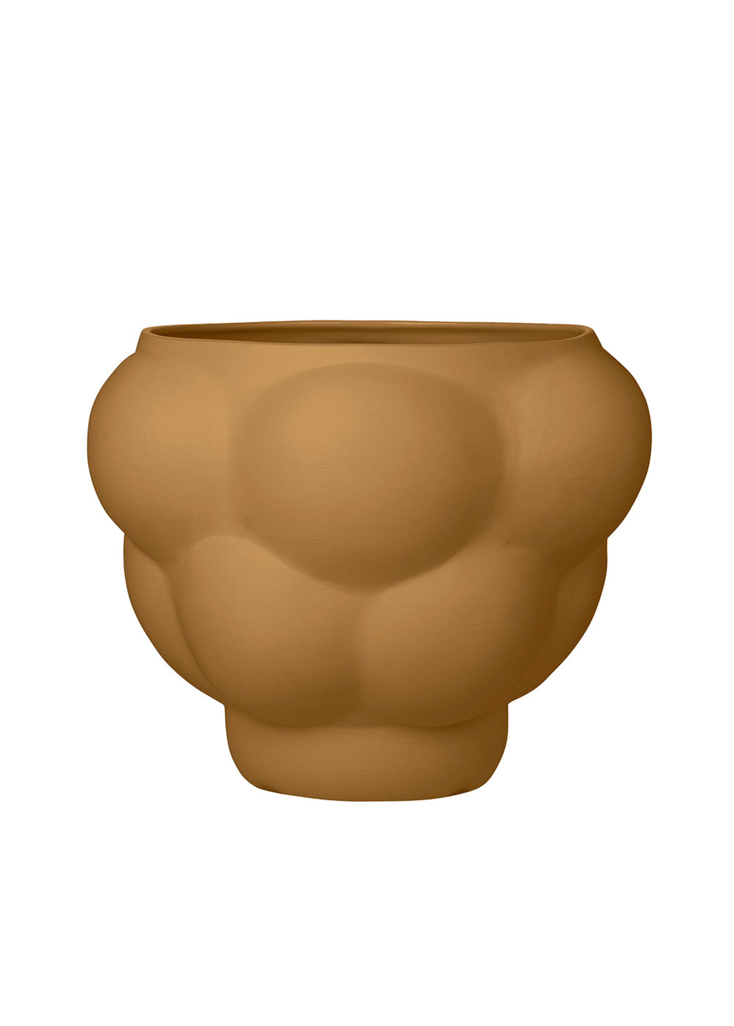 Louise Roe - Skål - Balloon Bowl 06 - Sanded Ocker