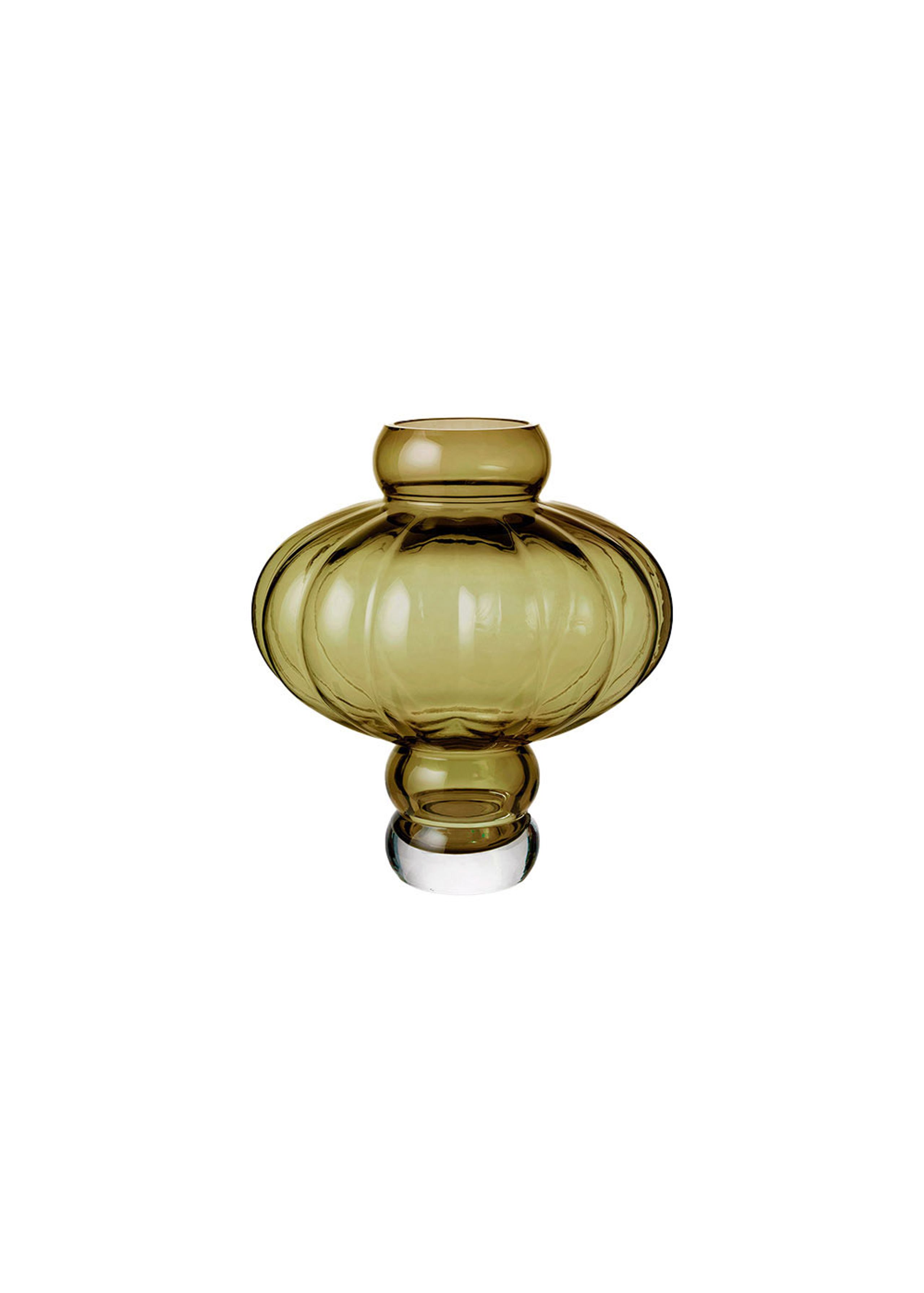 Louise Roe - Vase - Balloon Vase 02 - Olive