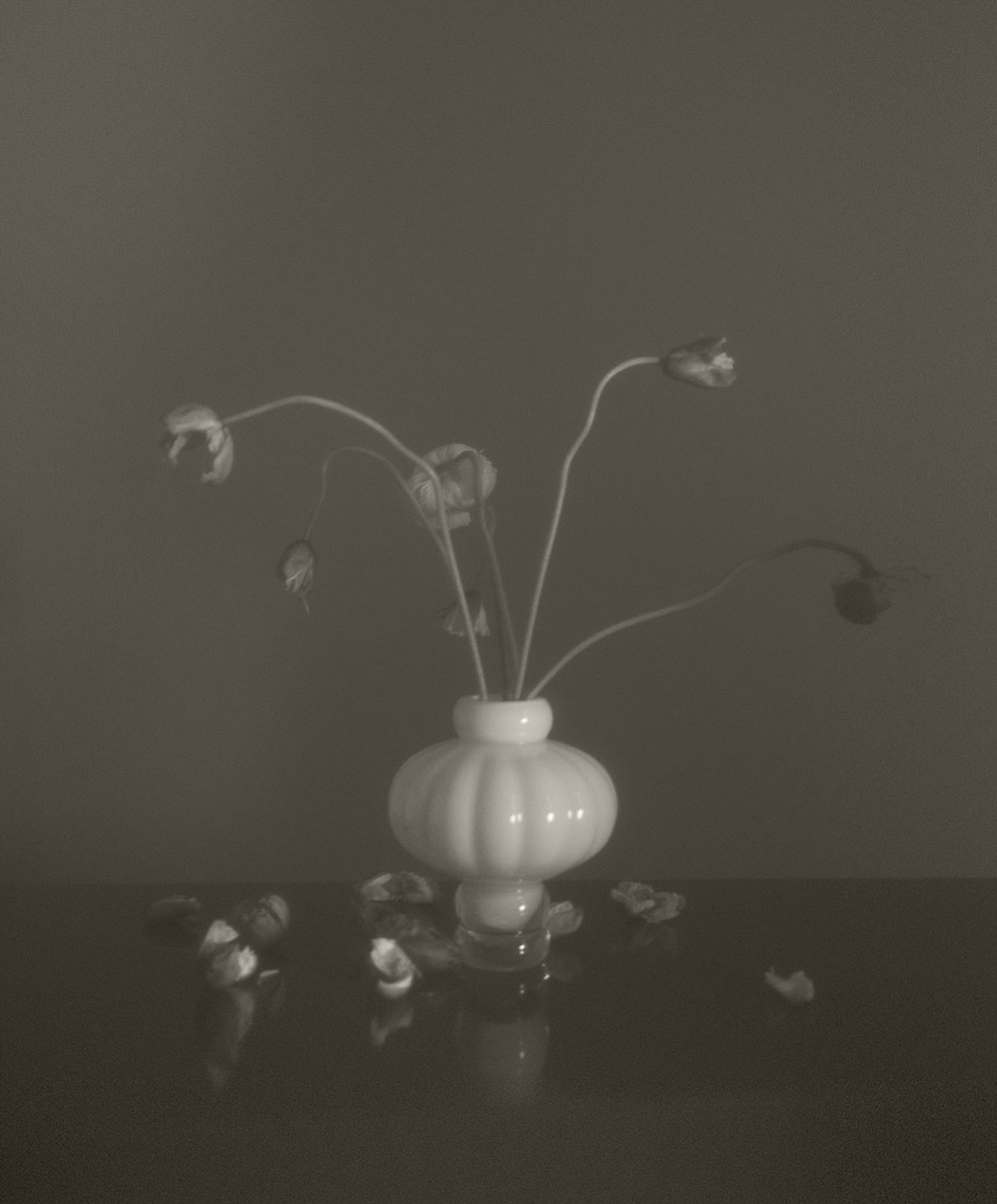 Louise Roe - Vase - Balloon Vase 02 - Olive