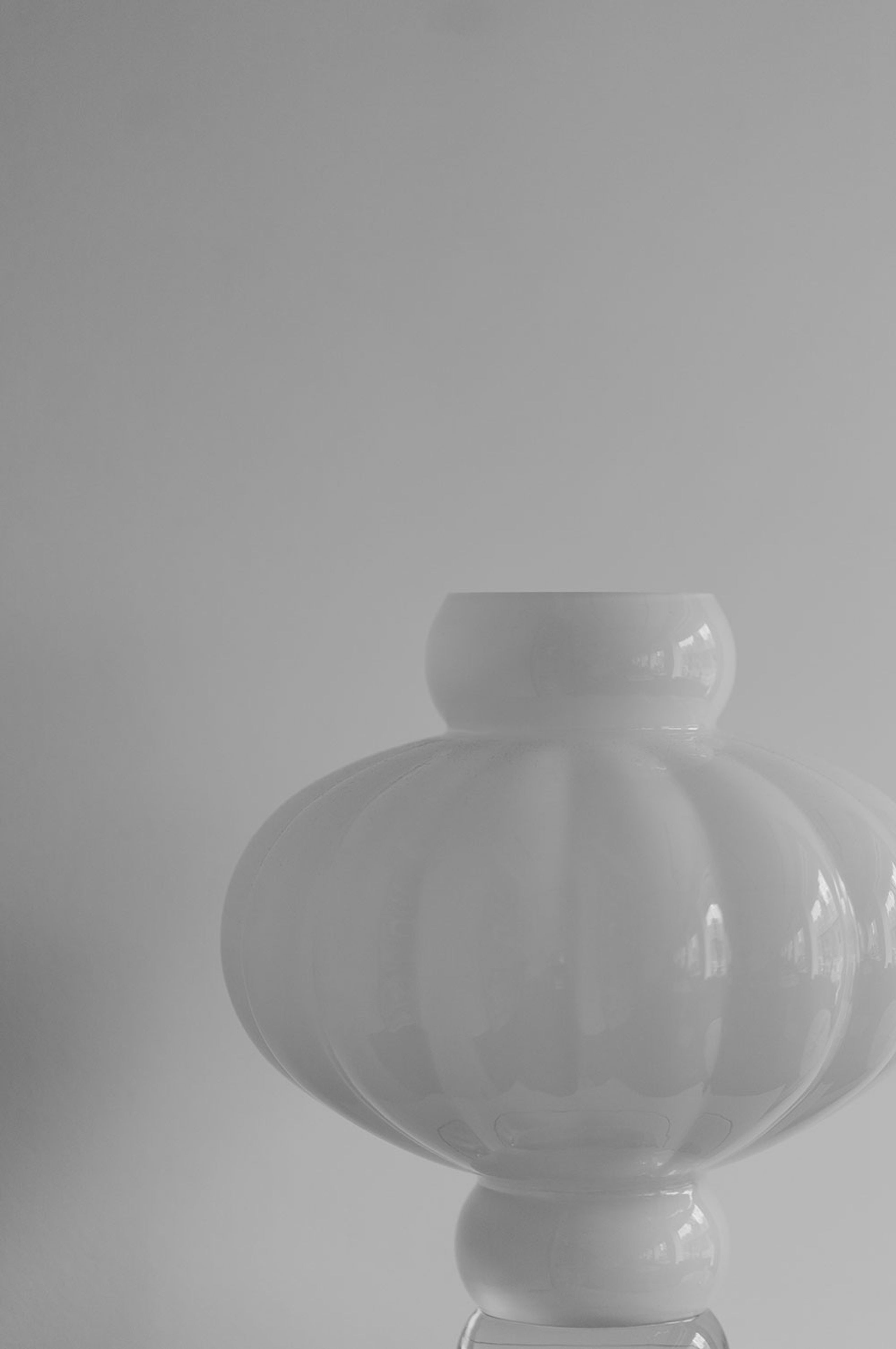 Louise Roe - Vase - Balloon Vase 03 - Opal White