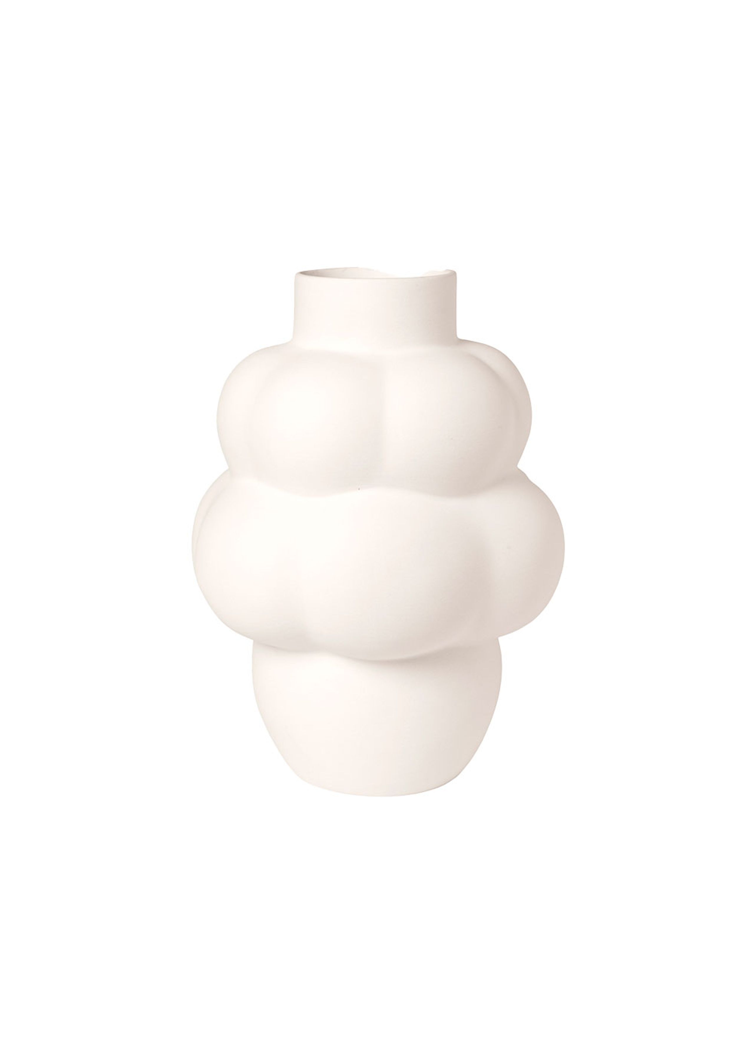 Louise Roe - Vaas - Balloon Vase 04 - Raw White