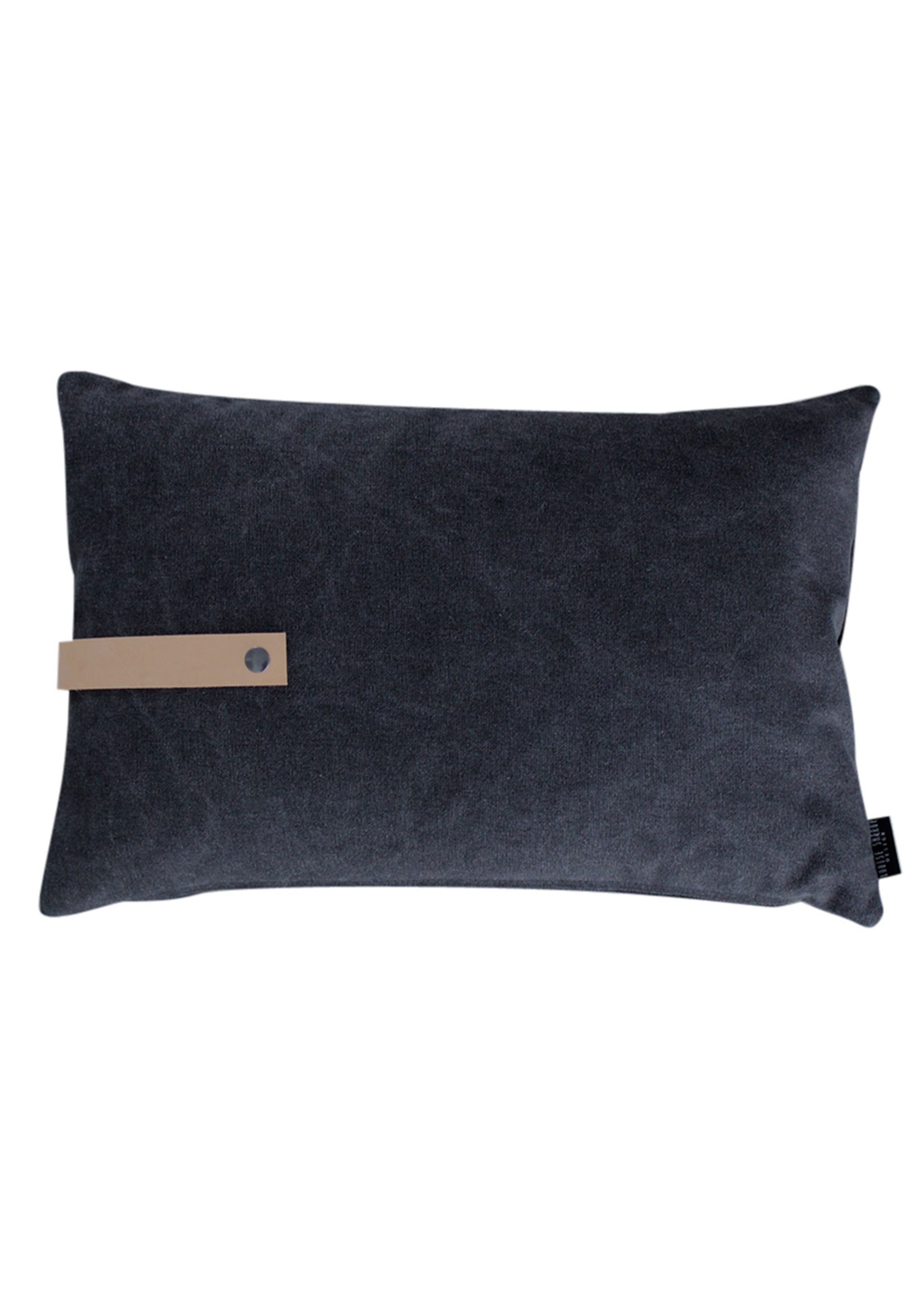 Louise Smærup - Cushion - Canvas - Black - 40 x 60