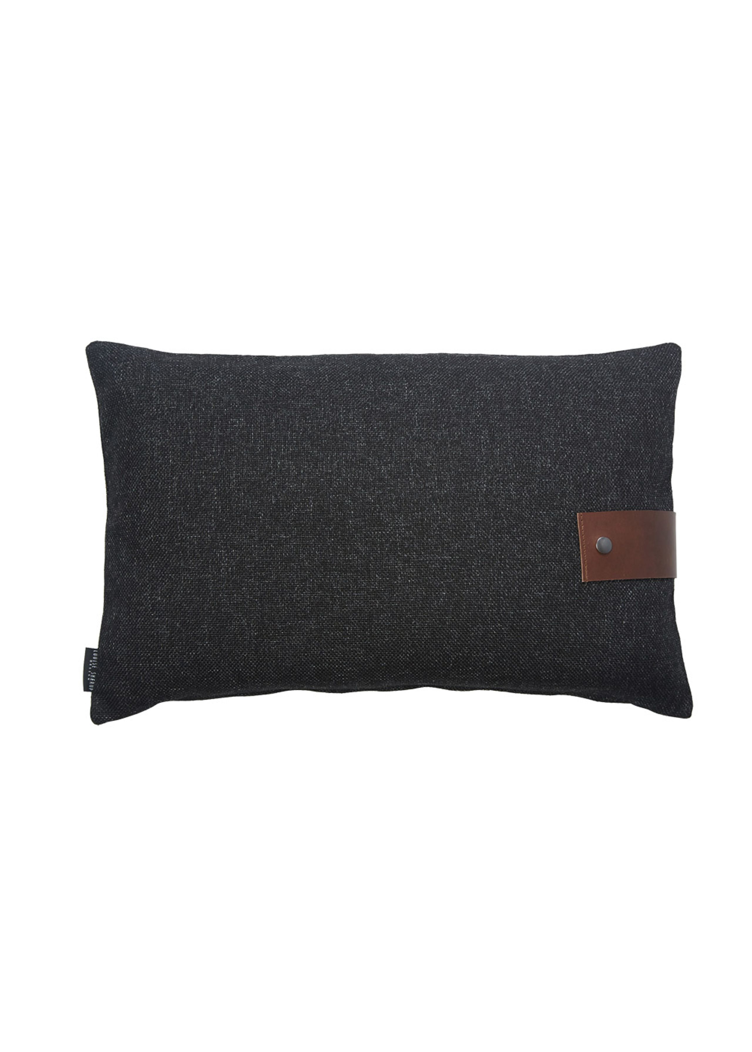 Louise Smærup - Cushion - Regular / Twist - Black Twist - 60 x 40