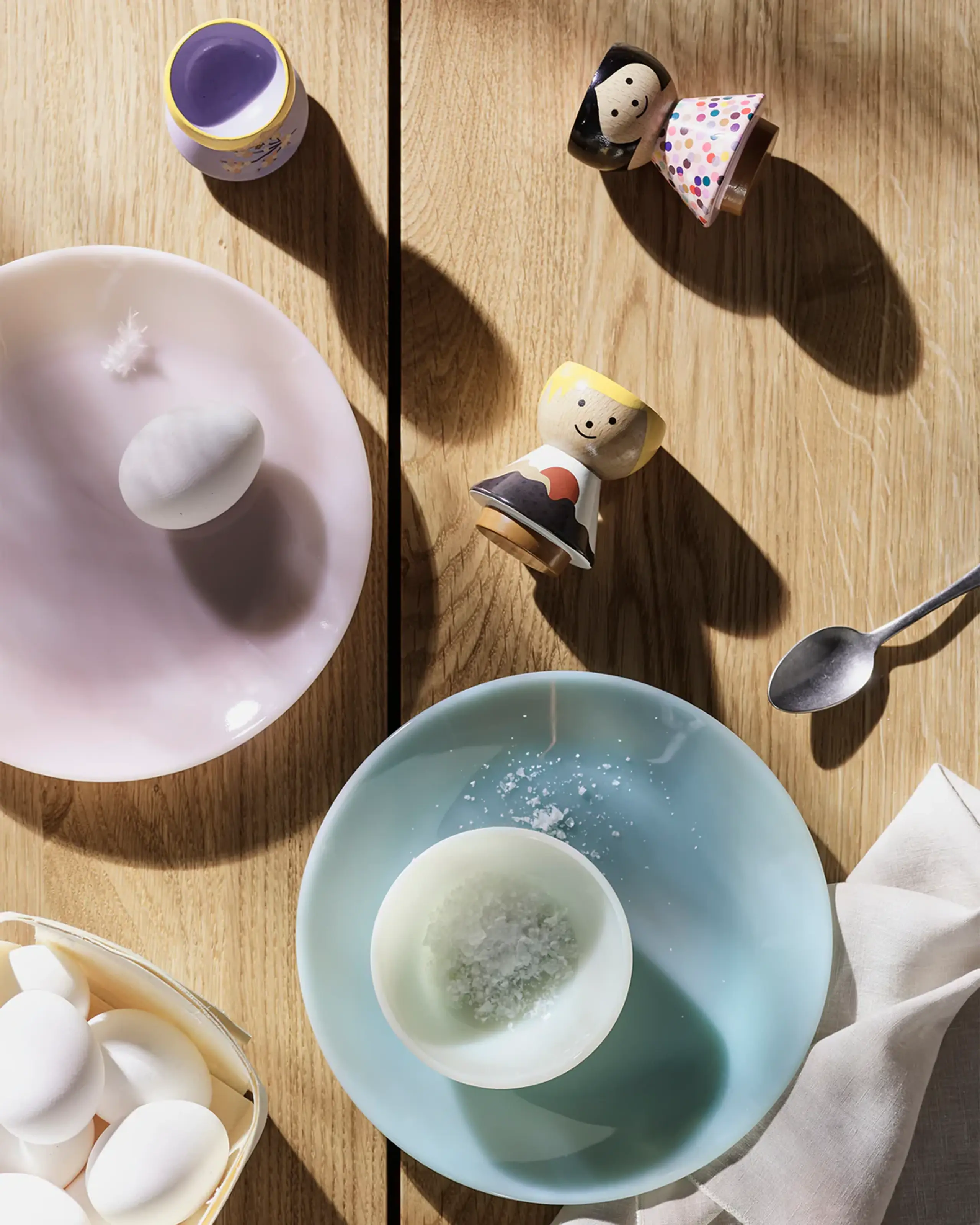 Lucie Kaas - Figure - Egg Cups, Bordfolk Boy - Eddie